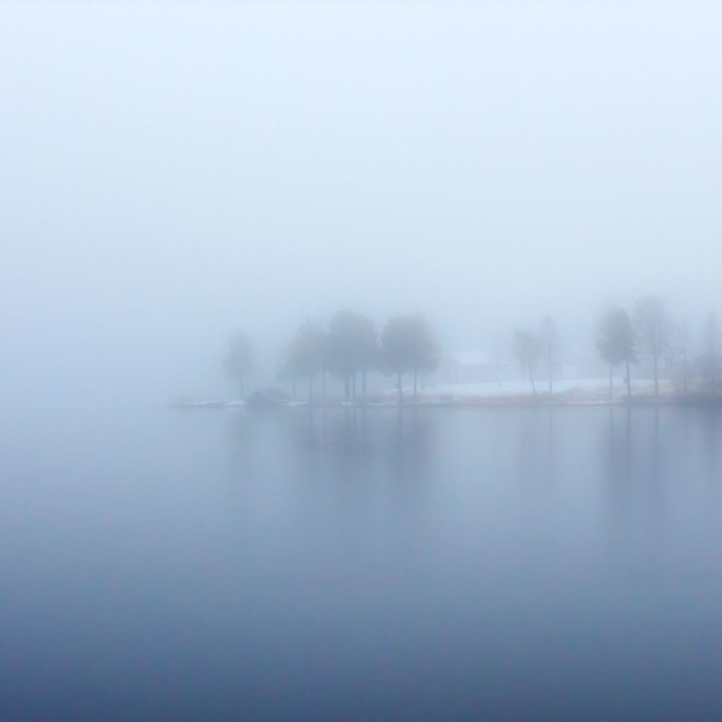 Fog Over Lake Wallpapers