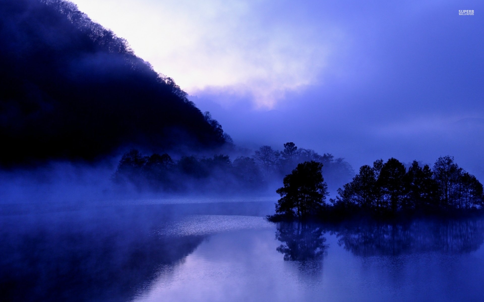 Foggy Lake Wallpapers