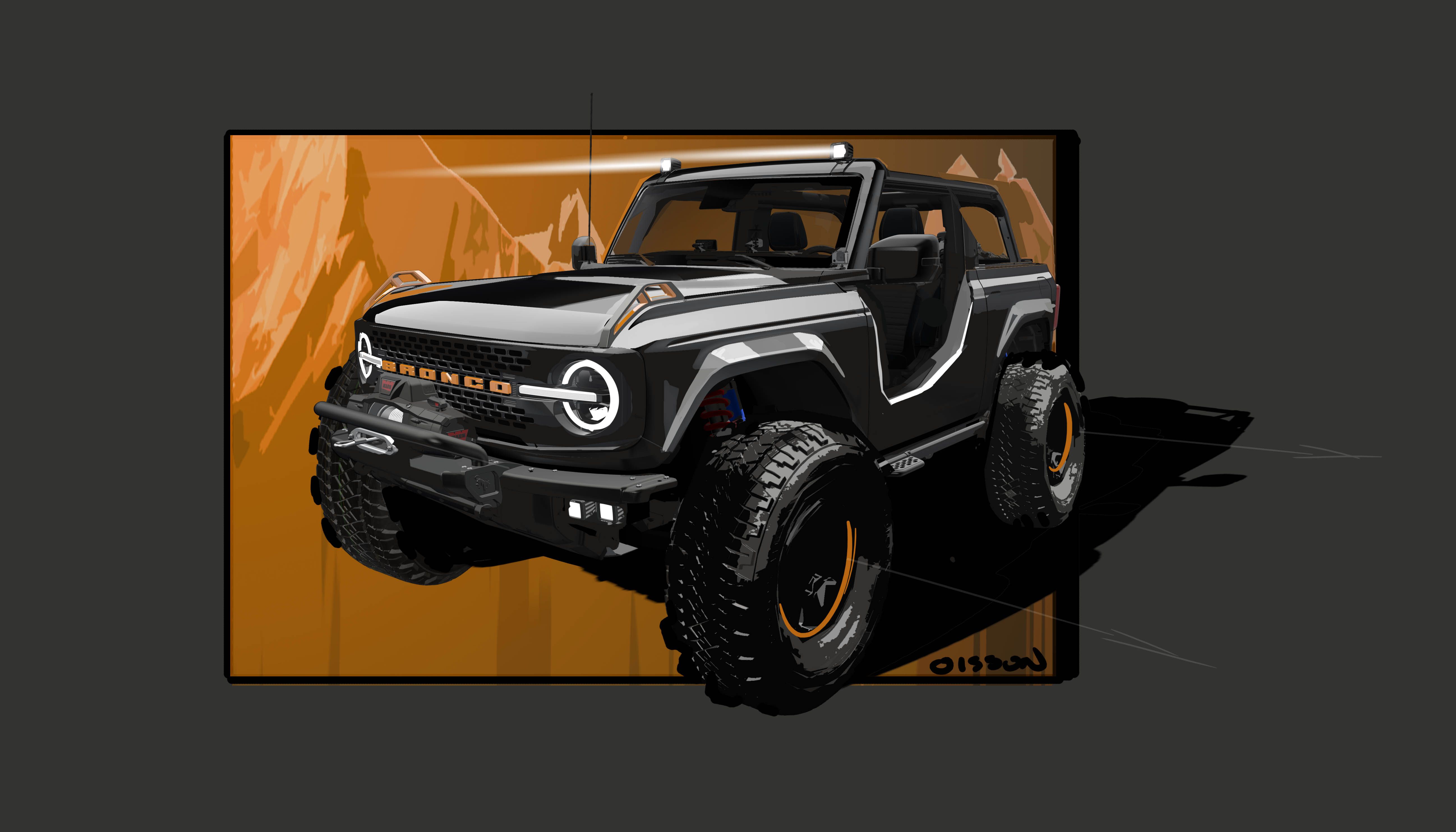 Ford Bronco Badlands Sasquatch Wallpapers