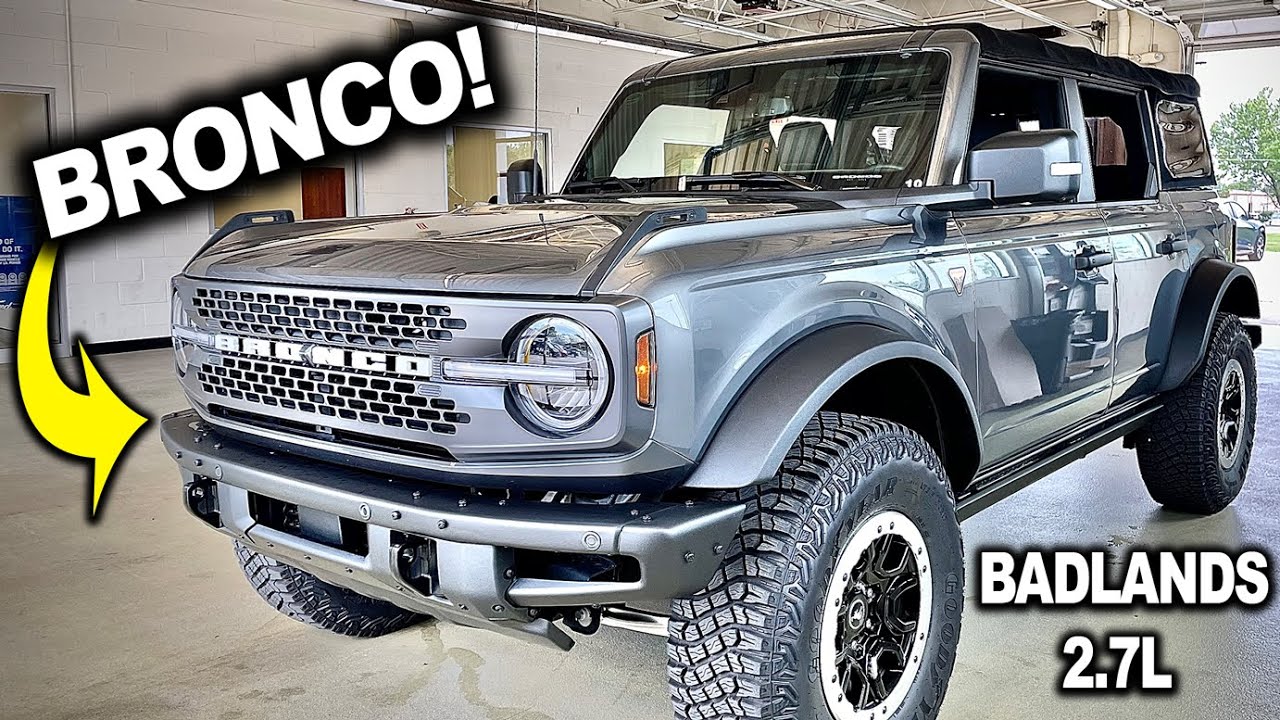 Ford Bronco Badlands Sasquatch Wallpapers