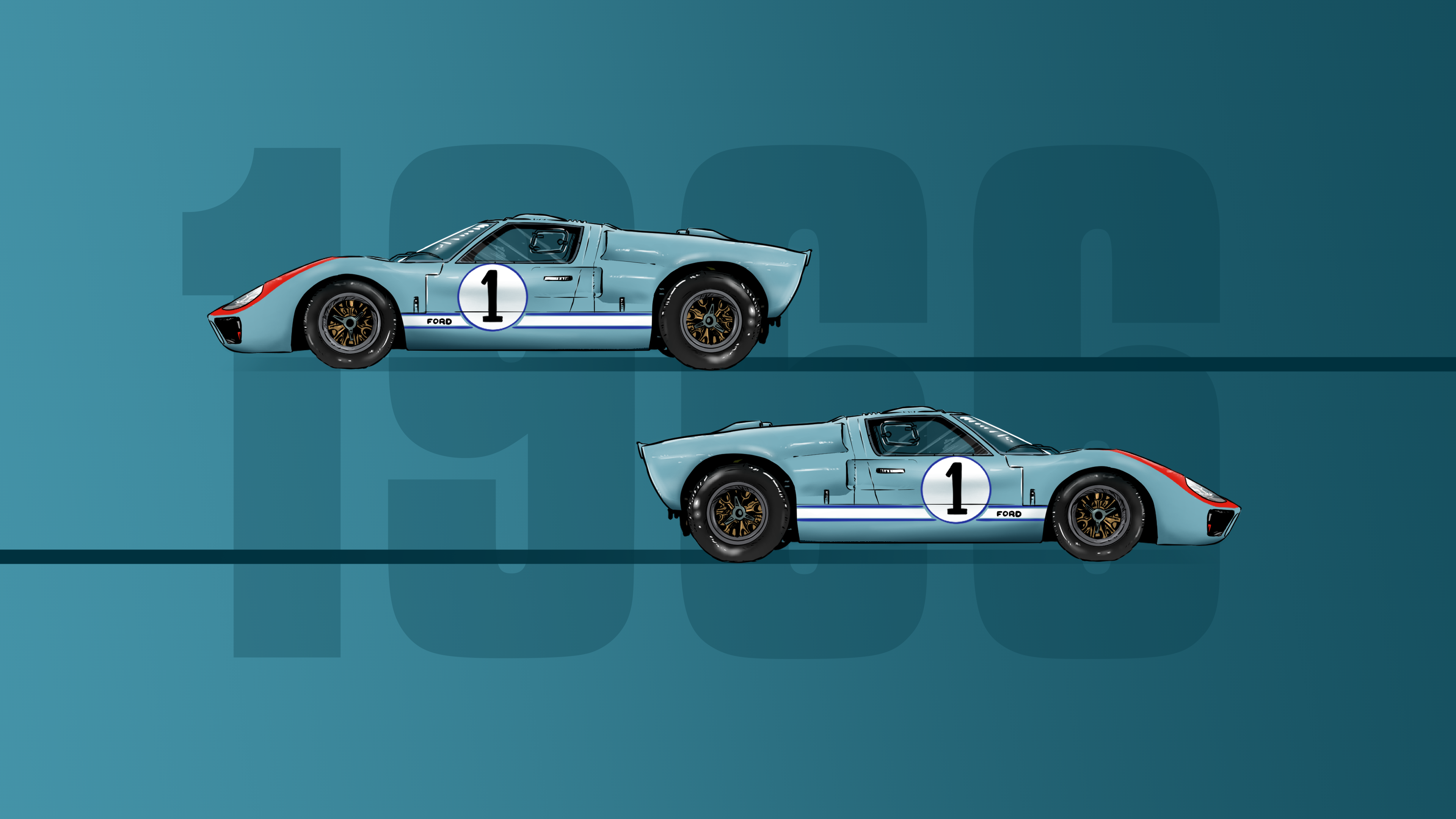 Ford Gt 66 Heritage Edition Wallpapers