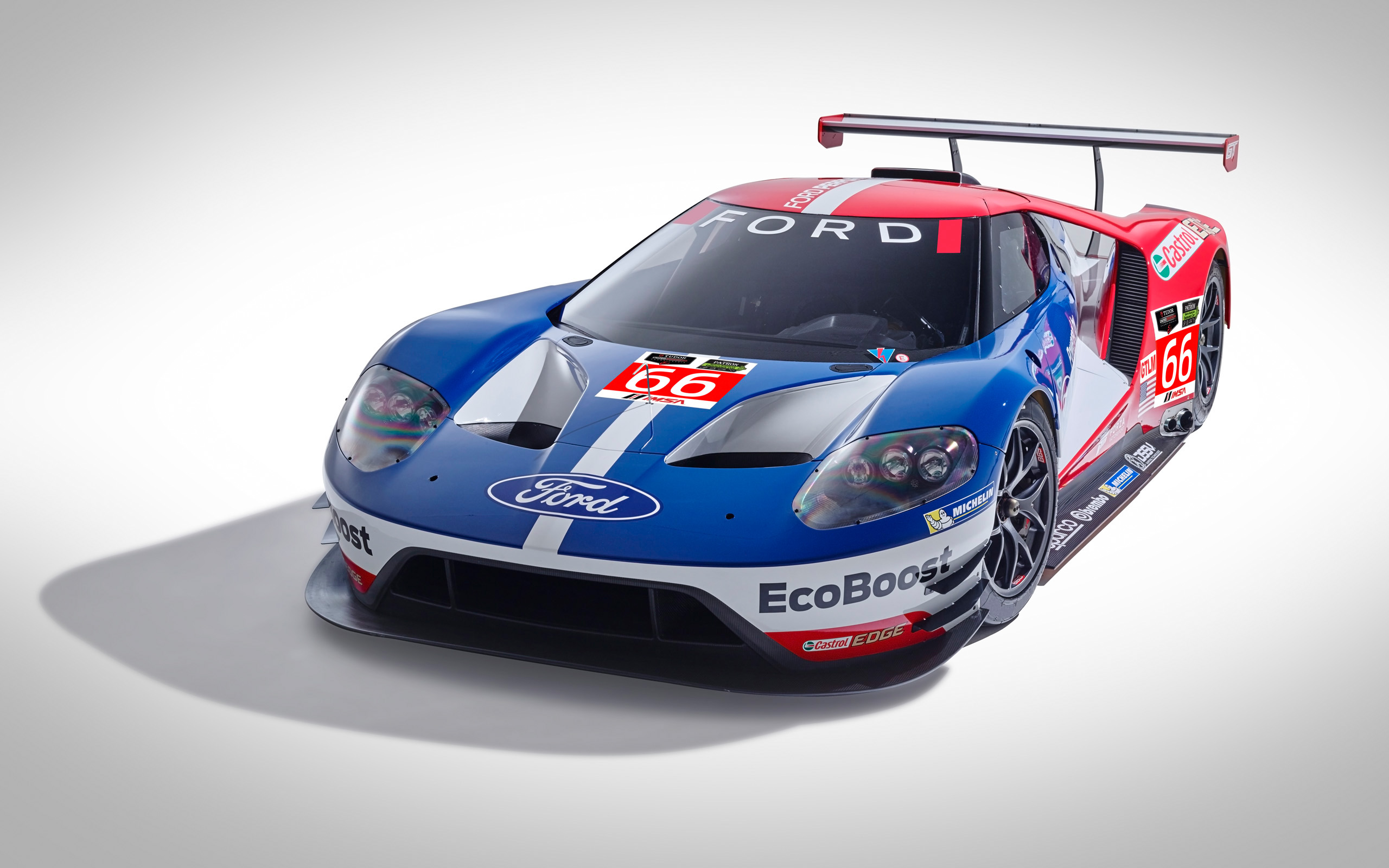 Ford Gt Le Mans Racecar Wallpapers