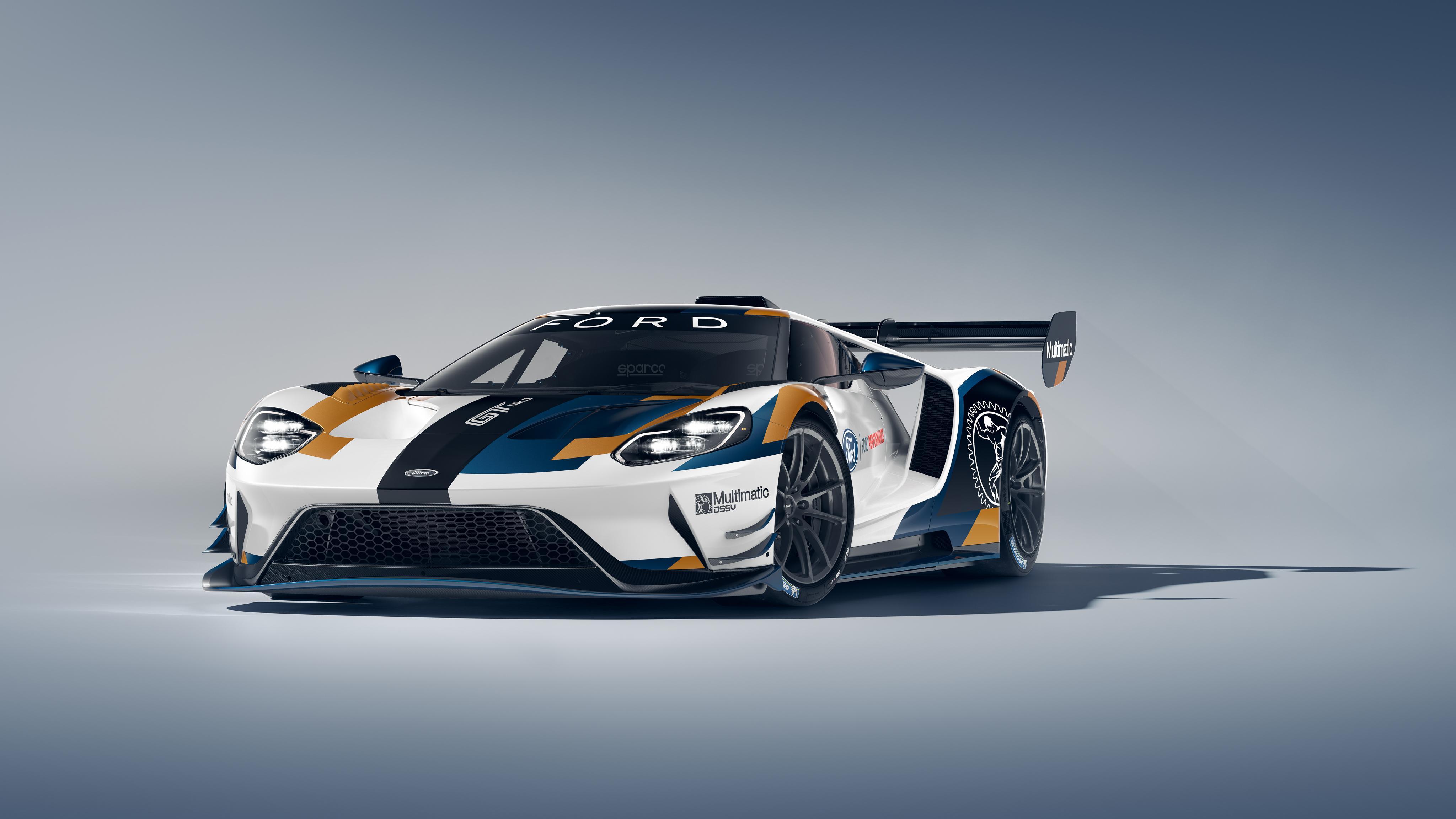 Ford Gt Le Mans Racecar Wallpapers