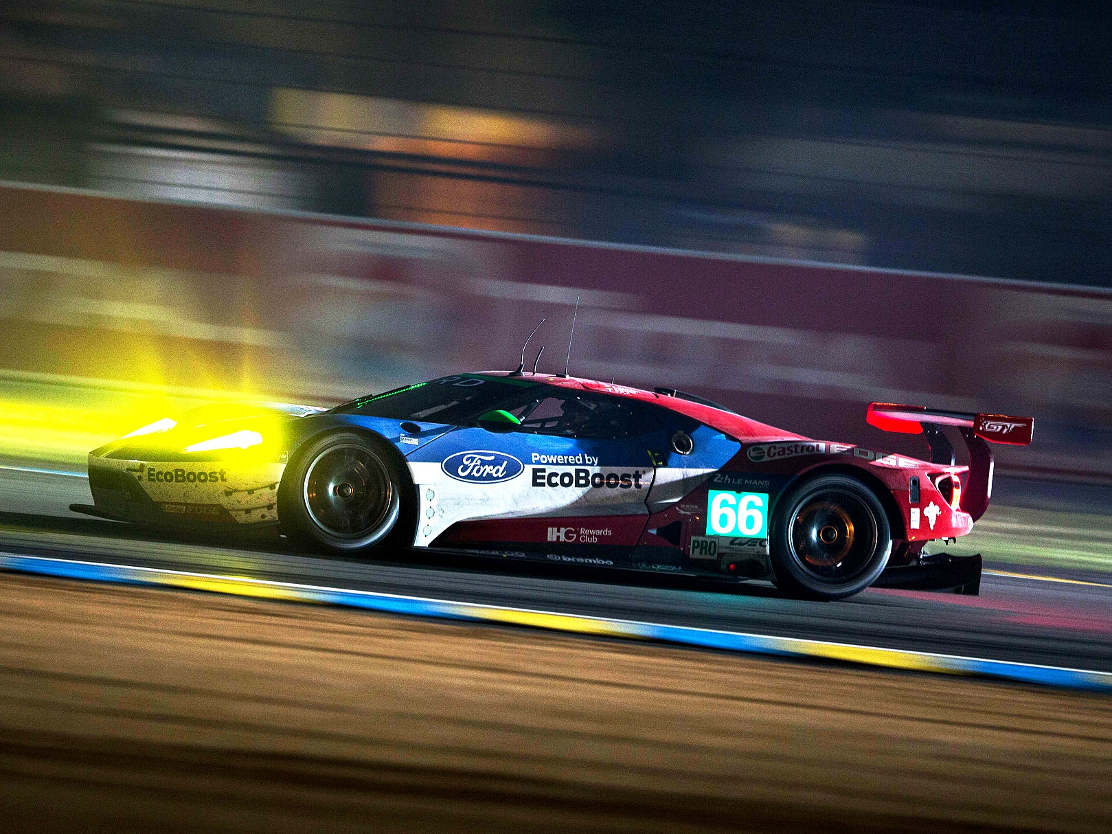 Ford Gt Le Mans Racecar Wallpapers