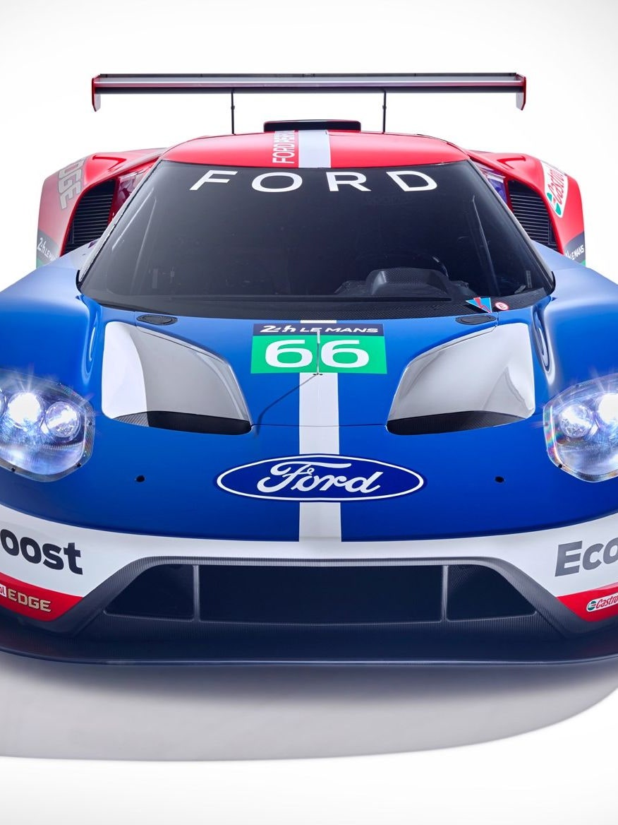 Ford Gt Le Mans Racecar Wallpapers