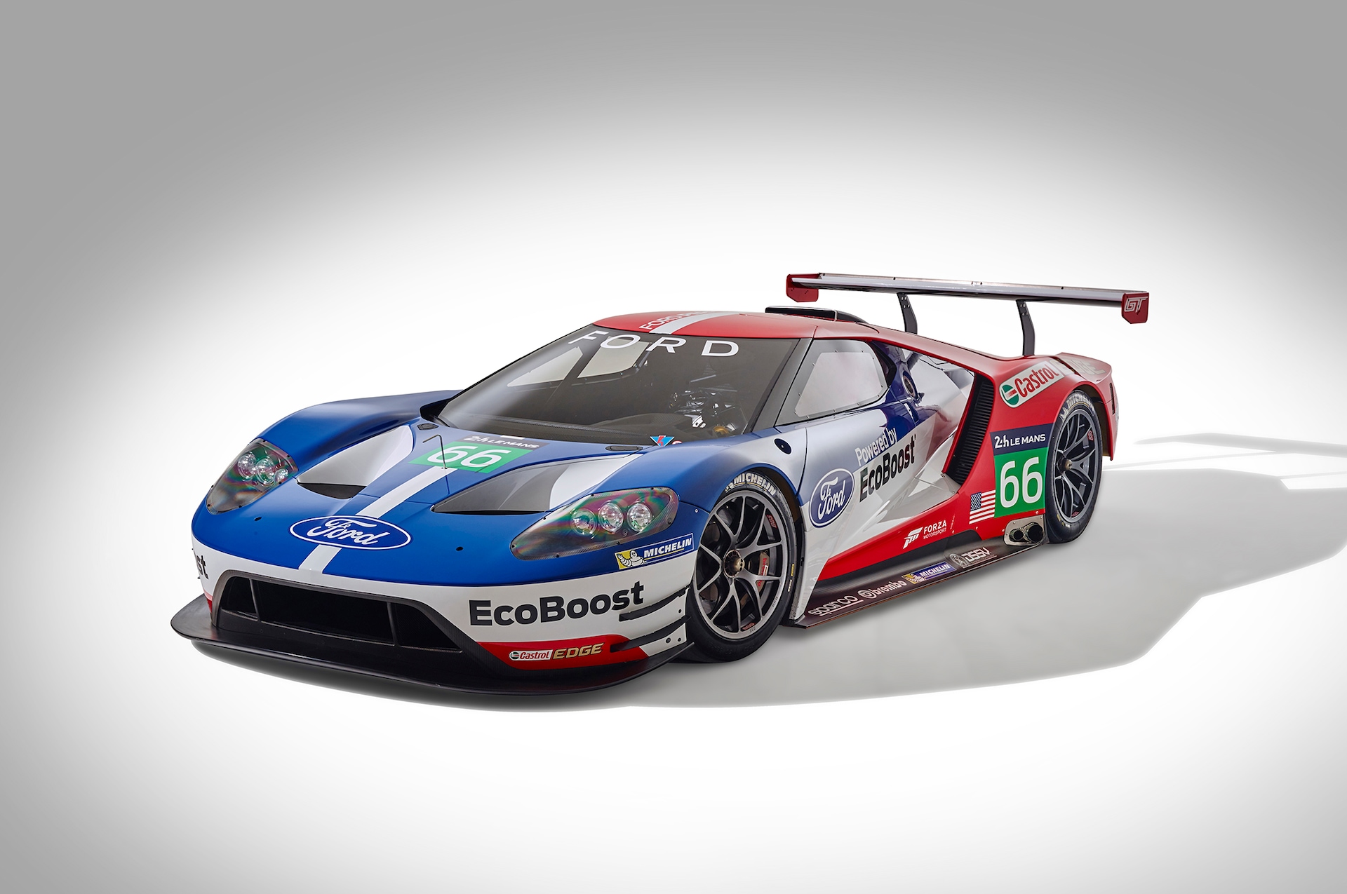 Ford Gt Le Mans Racecar Wallpapers