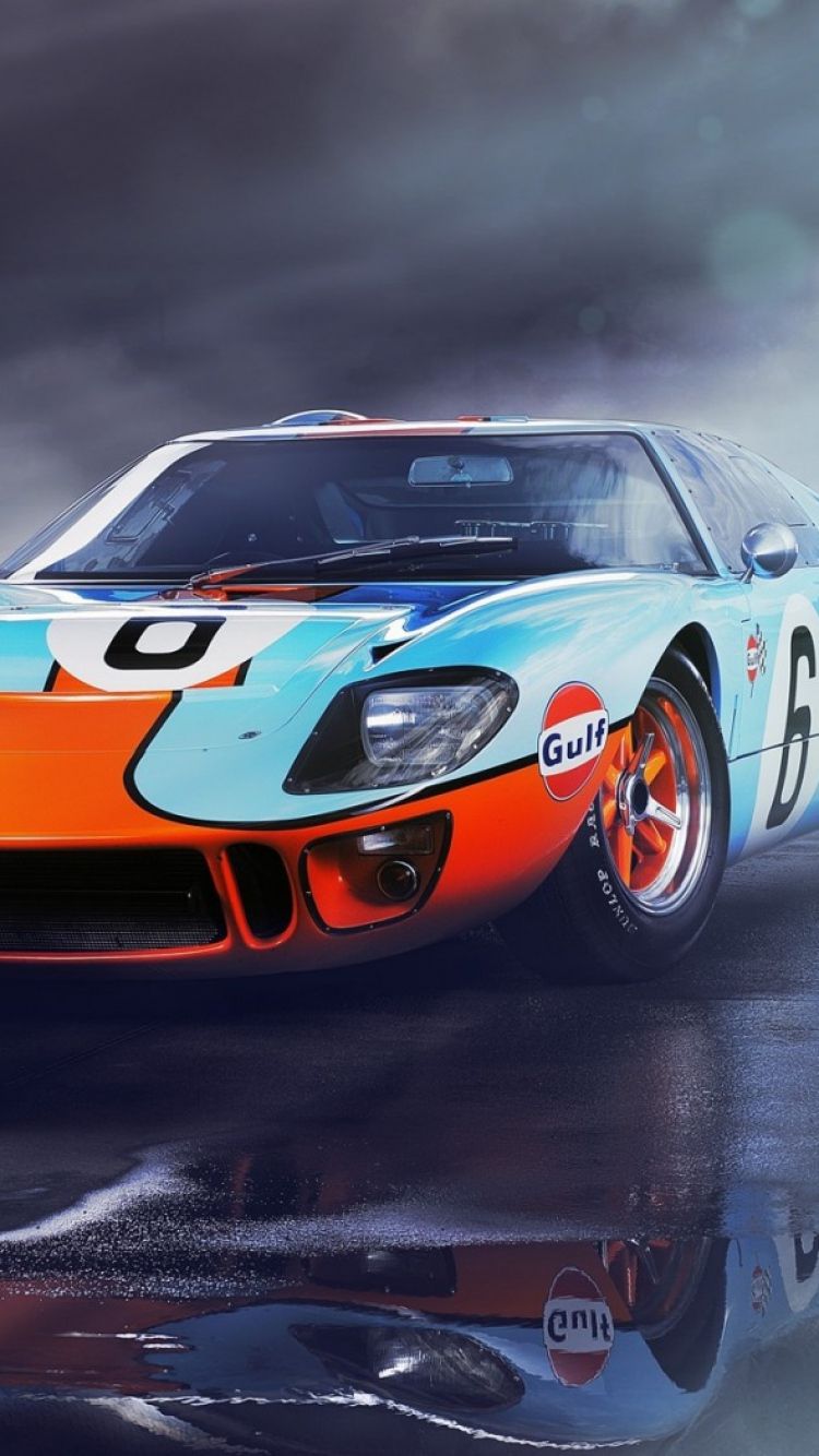 Ford Gt Le Mans Racecar Wallpapers