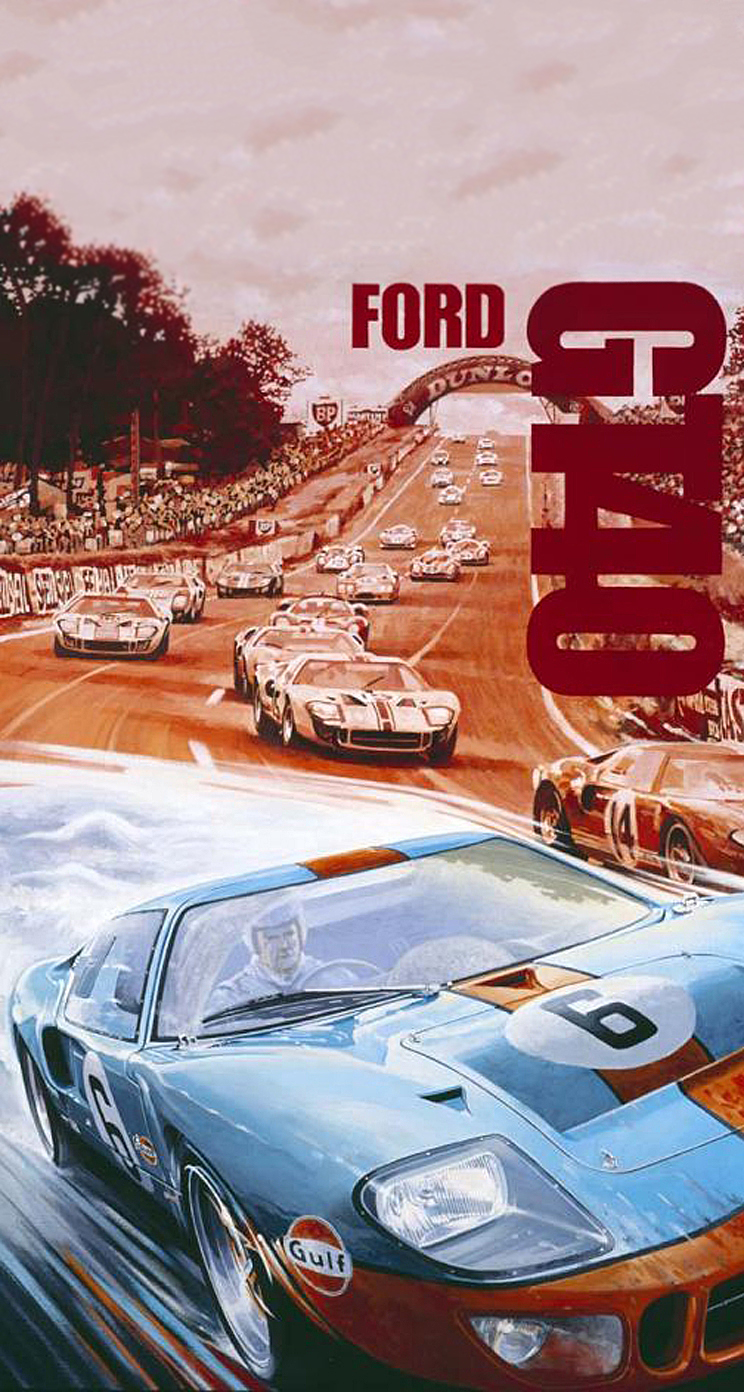 Ford Gt40 Iphone Wallpapers