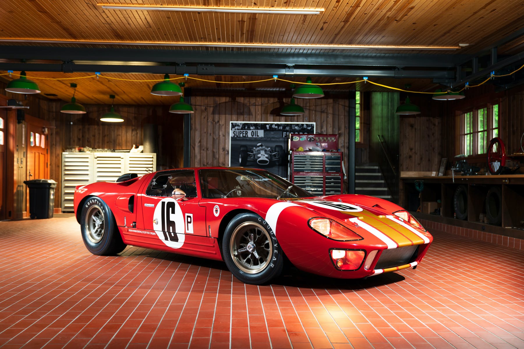 Ford Gt40 Lightweight Race Car Wallpapers