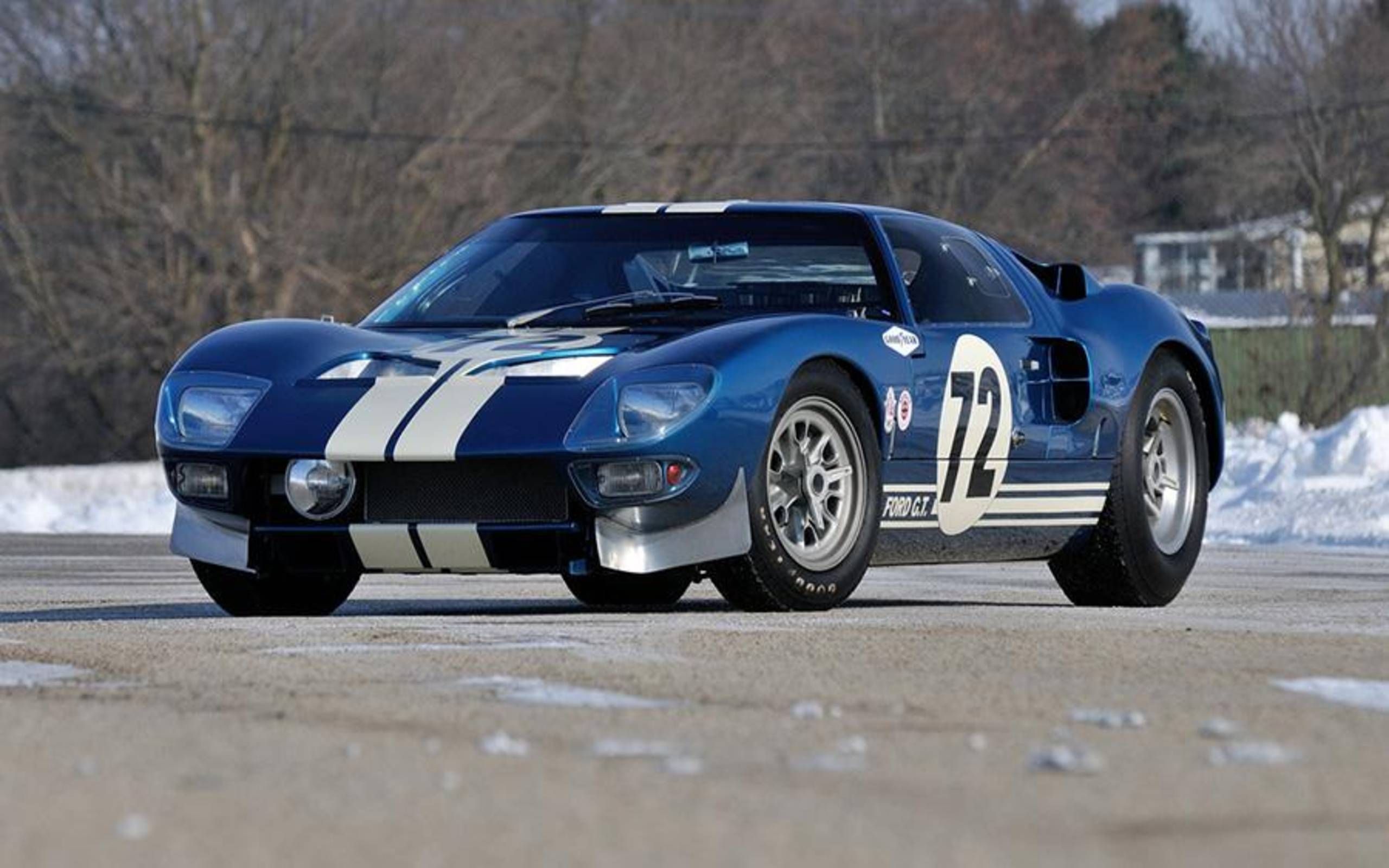 Ford Gt40 Lightweight Race Car Wallpapers