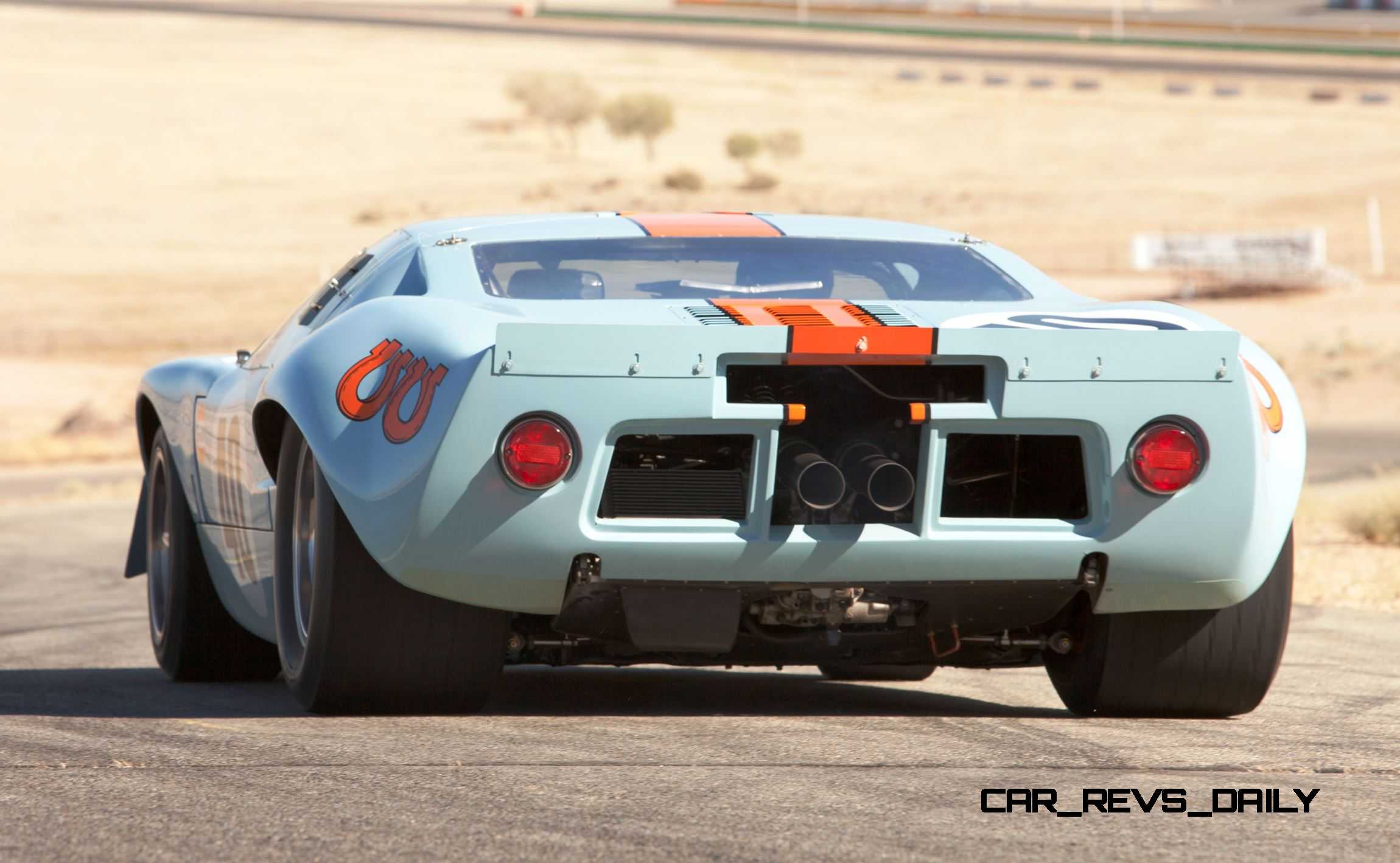 Ford Gt40 Lightweight Race Car Wallpapers