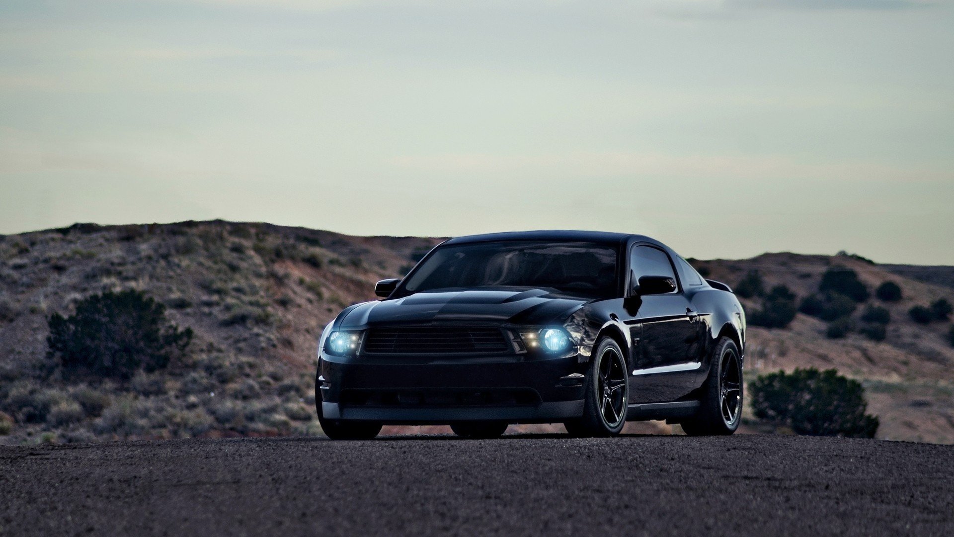 Ford Mustang Black Wallpapers