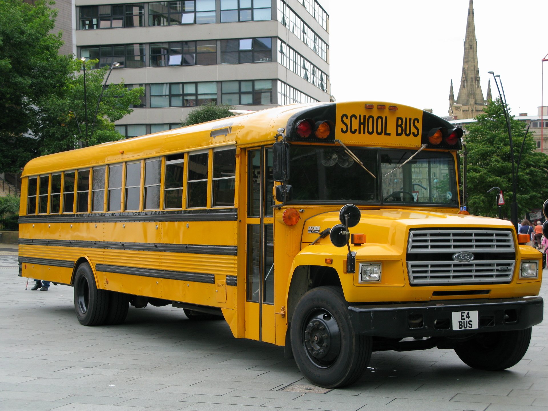 Ford School Bus Wallpapers