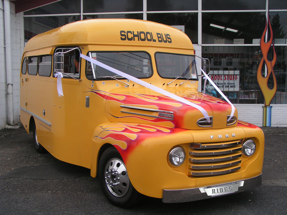 Ford School Bus Wallpapers