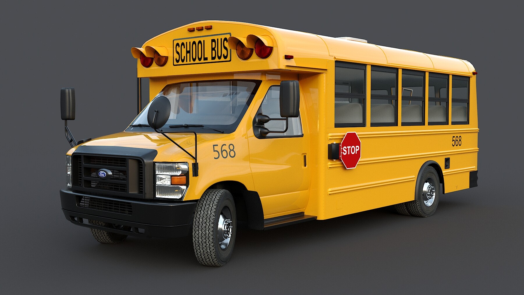 Ford School Bus Wallpapers