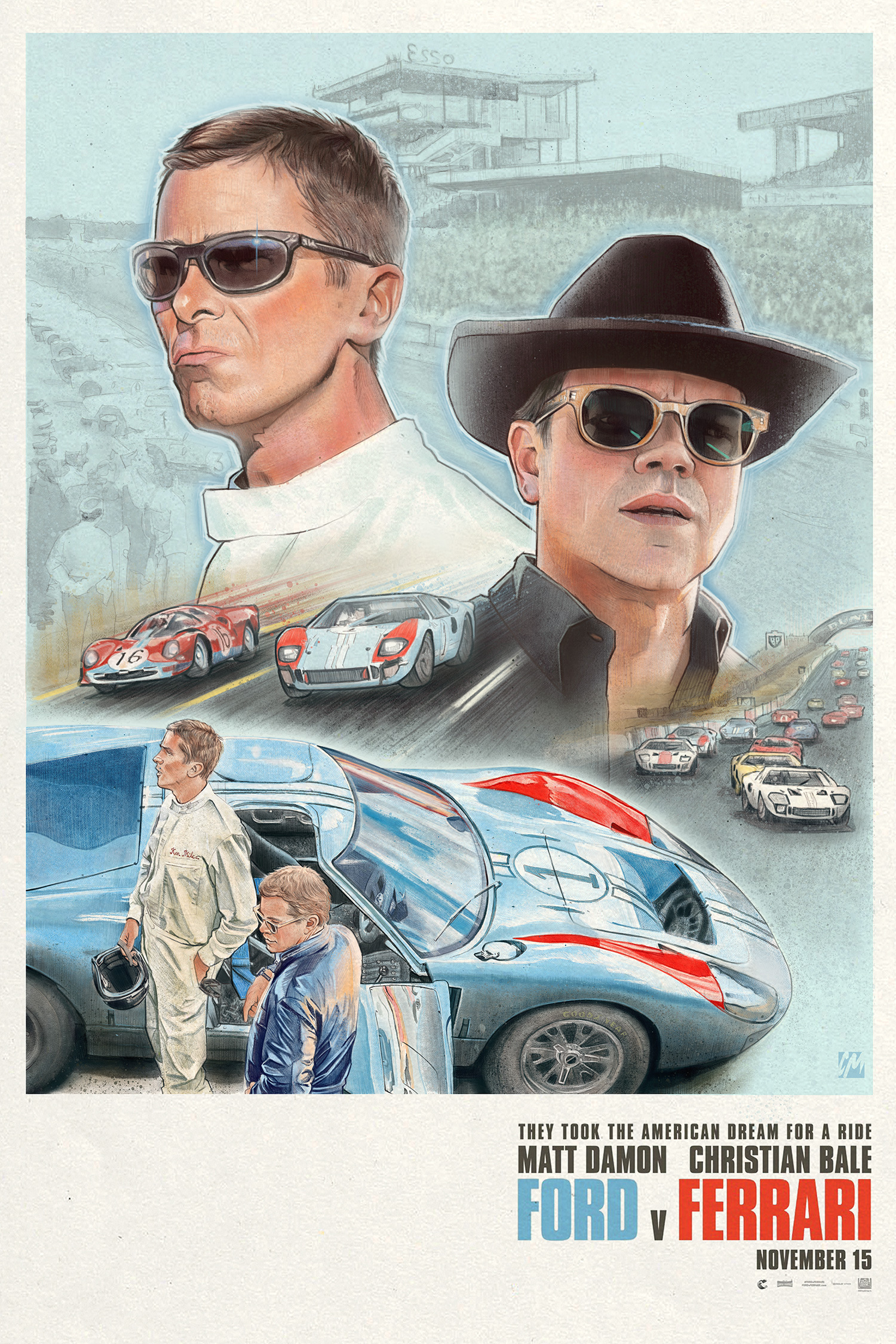 Ford V Ferrari Movie Wallpapers