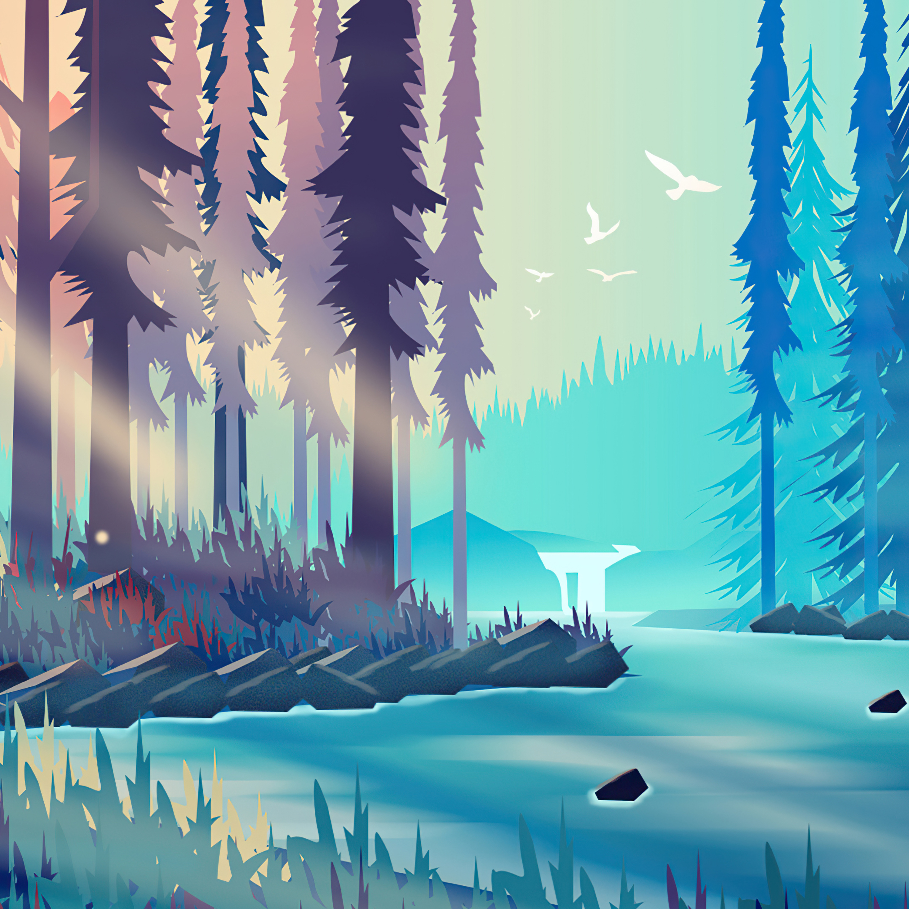 Forest Art Wallpapers