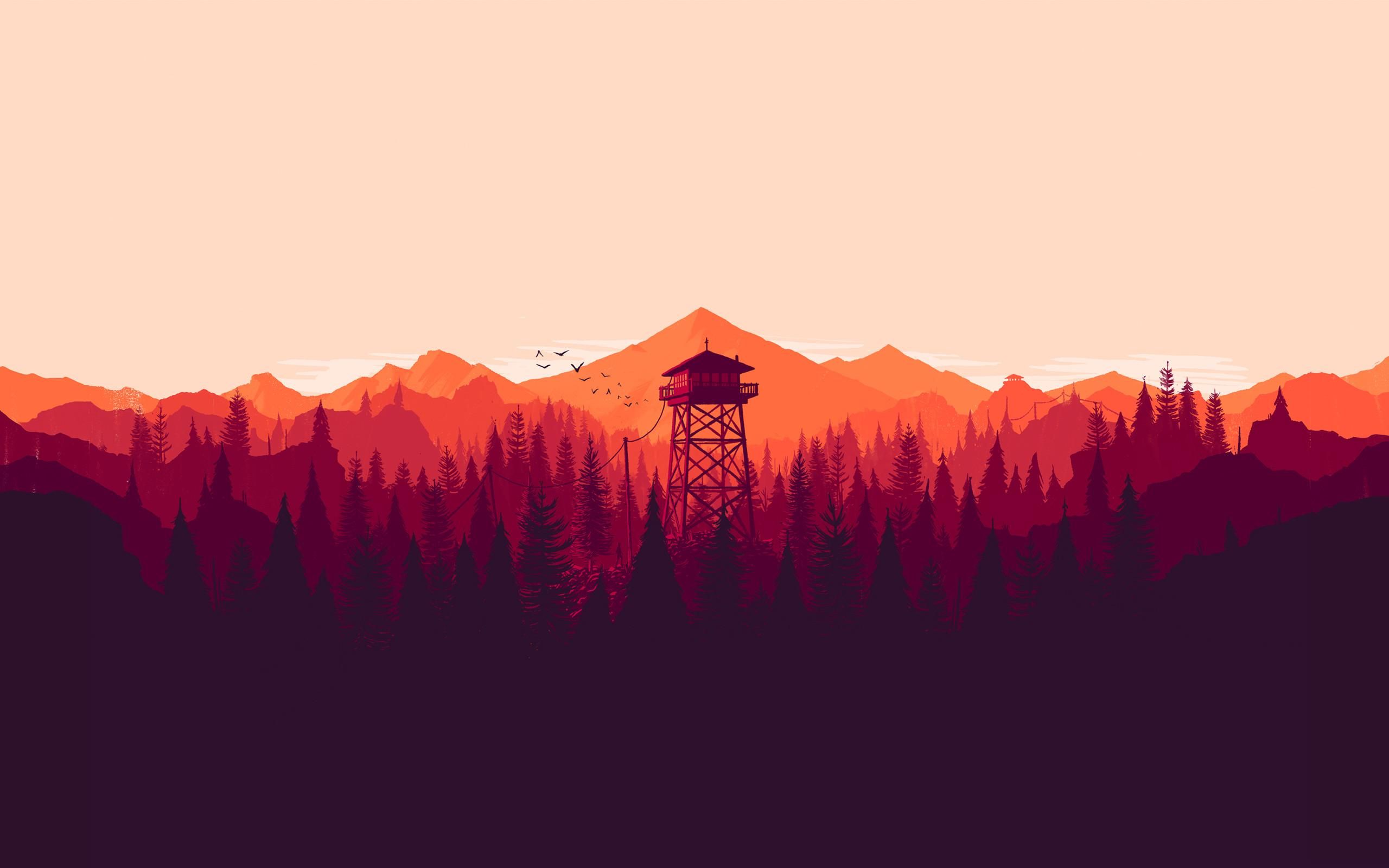 Forest Drawing Wallpapers