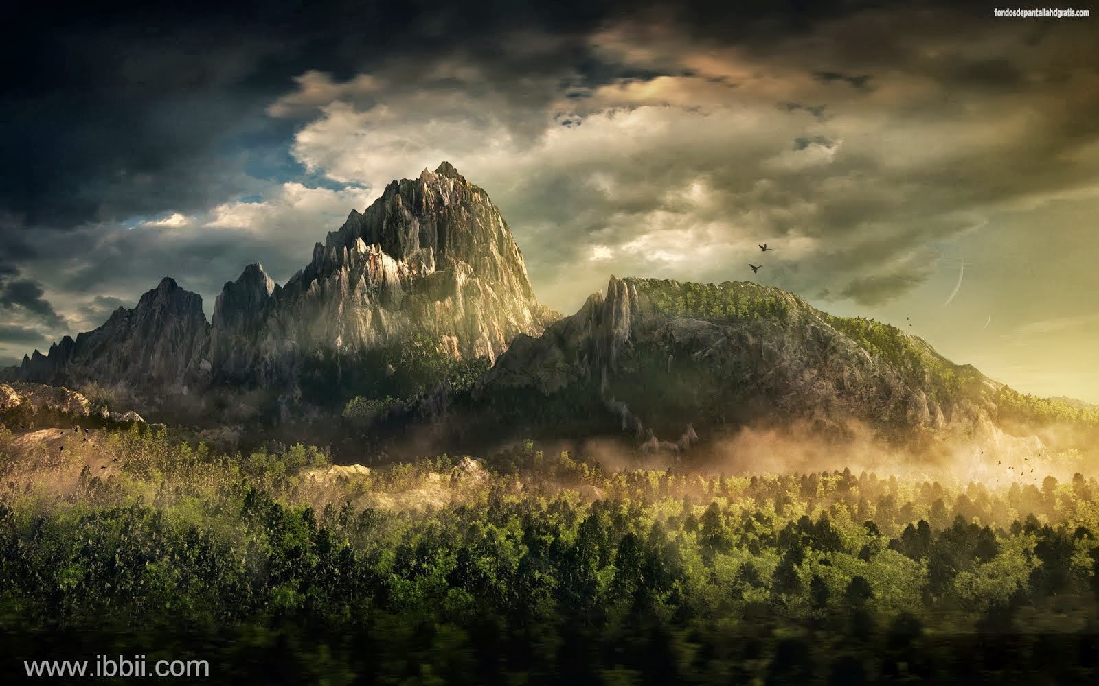 Forest Mountains Wallpapers