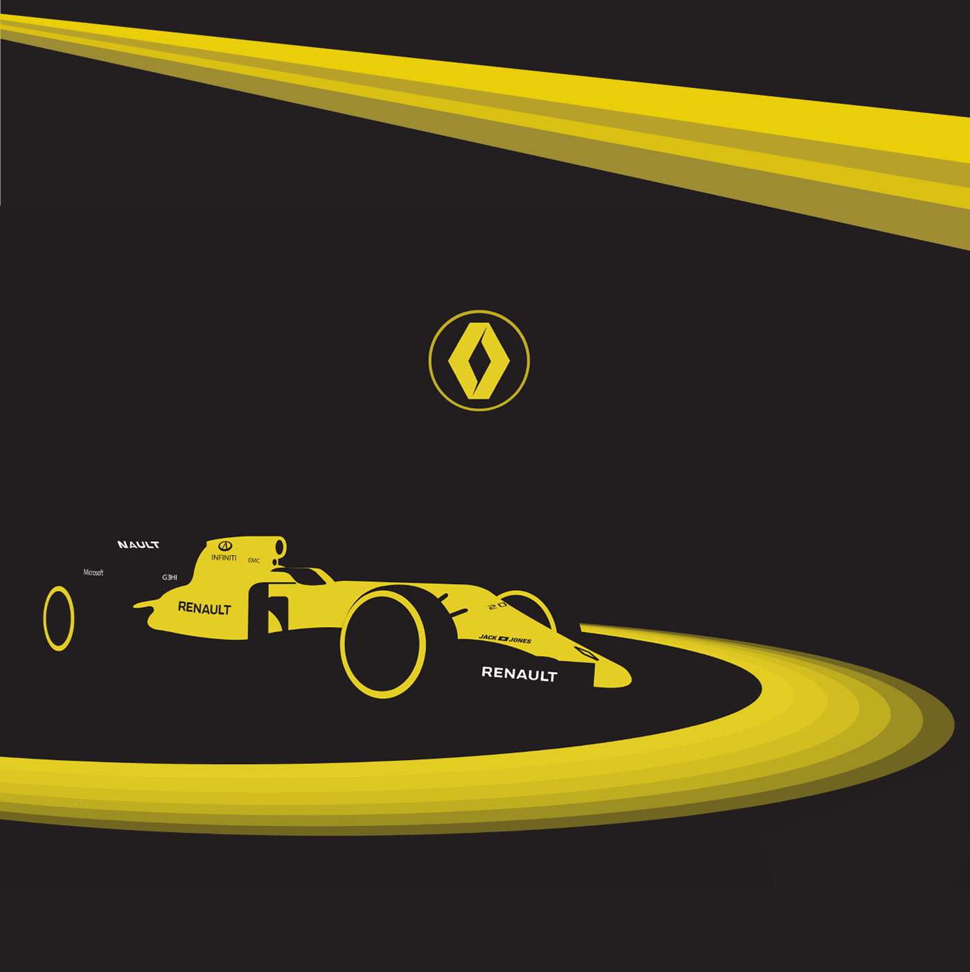Formula 1 Minimalism Artwork Wallpapers