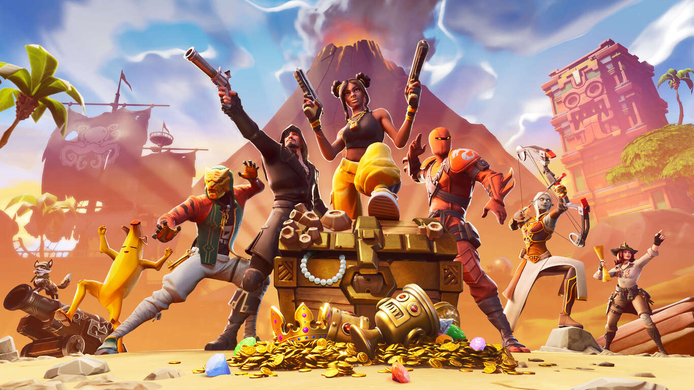 Fortnite 1366X768 Wallpapers