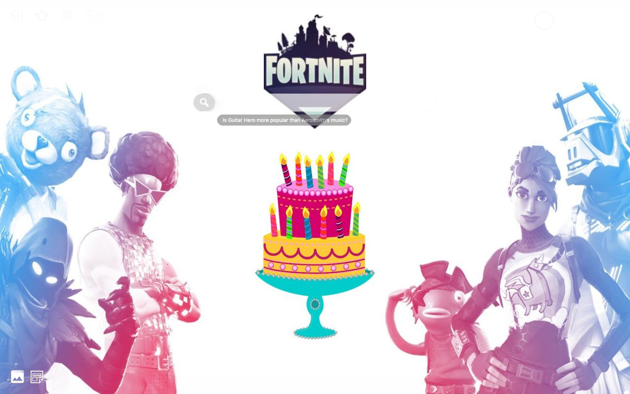 Fortnite Birthday Images Wallpapers