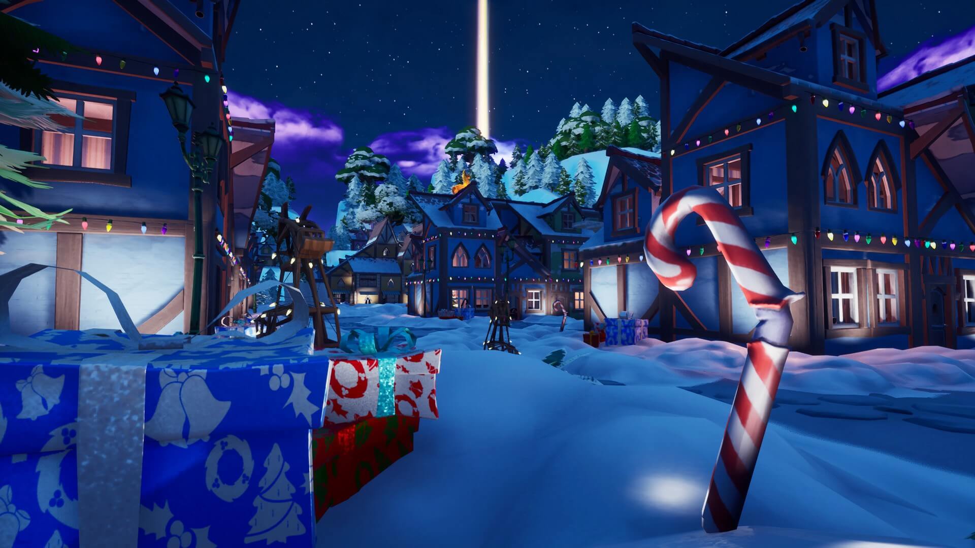 Fortnite Christmas Background