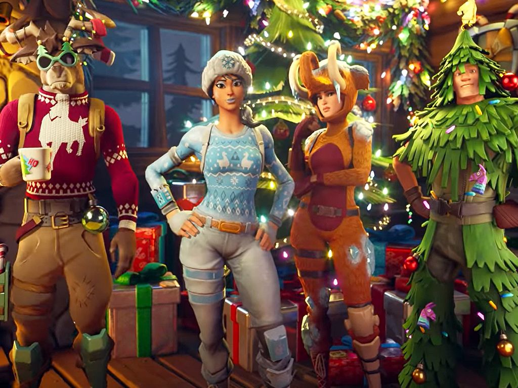 Fortnite Christmas Wallpapers