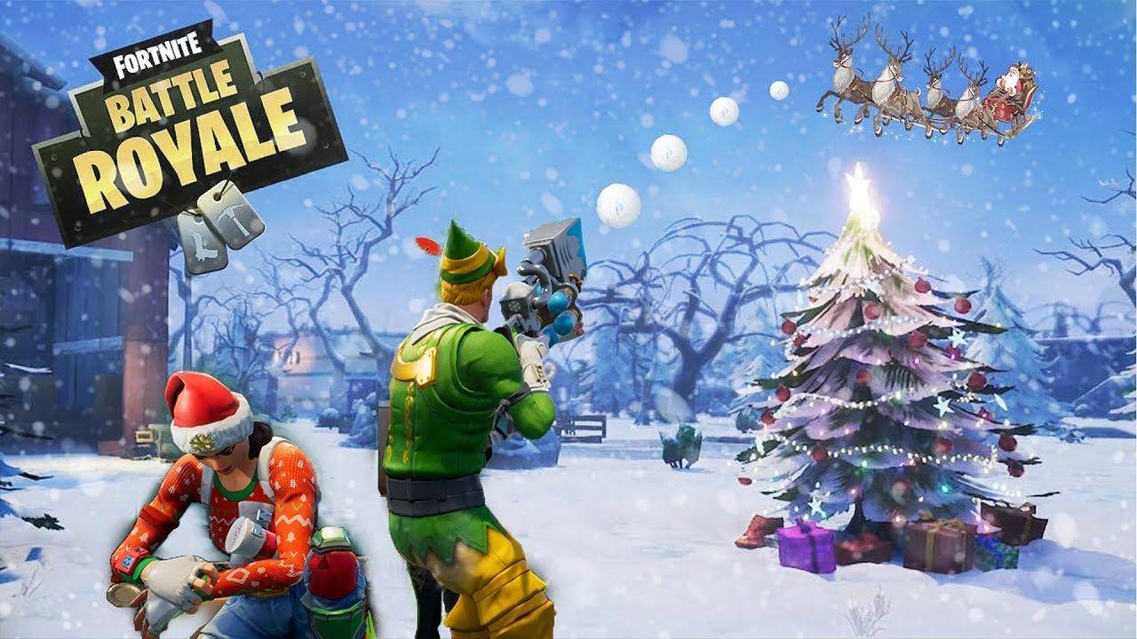 Fortnite Christmas Wallpapers