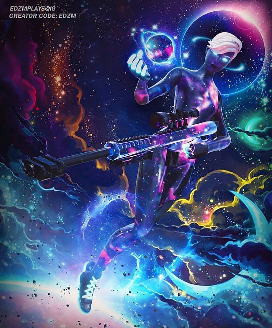 Fortnite Galaxy Skin Wallpapers