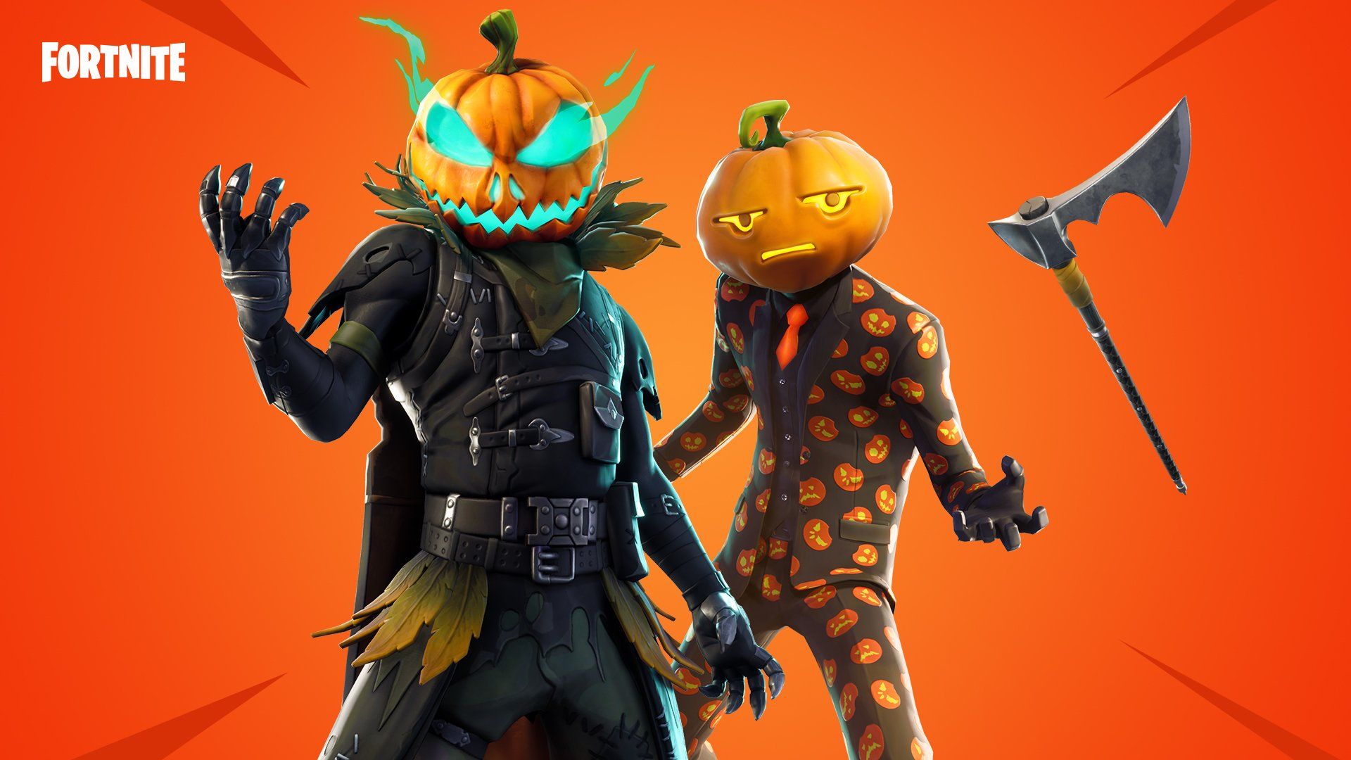 Fortnite Halloween Skins Pumpkin Wallpapers