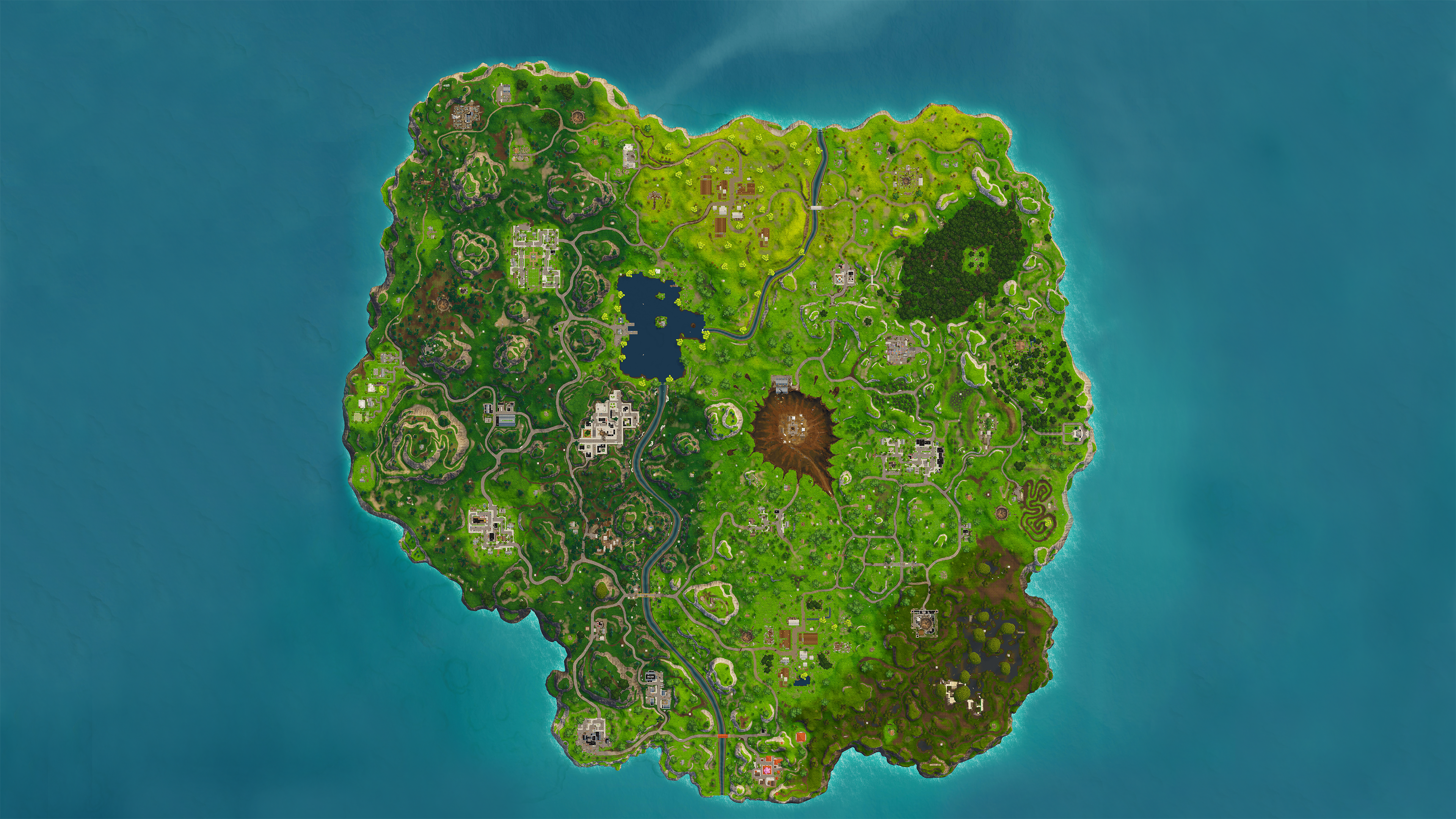 Fortnite Map Backdrop Wallpapers