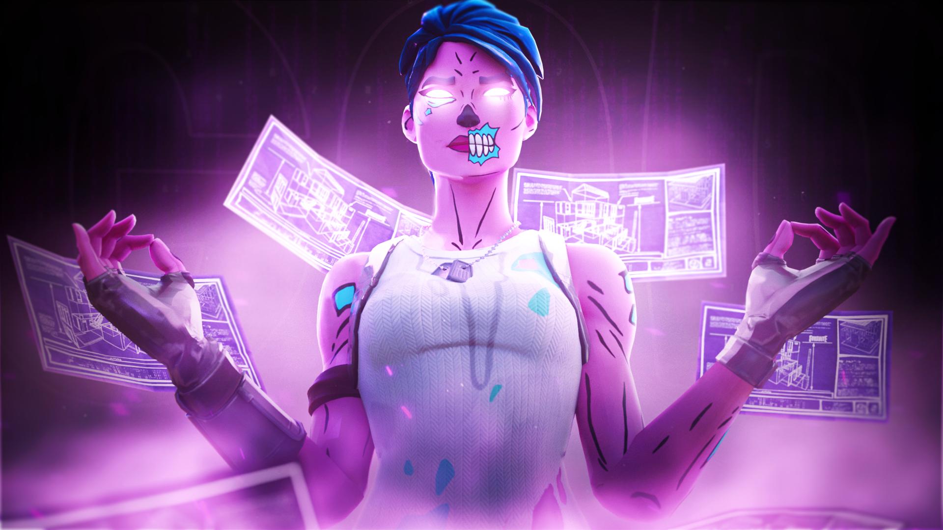 Fortnite Pink Ghoul Trooper Thumbnail Wallpapers