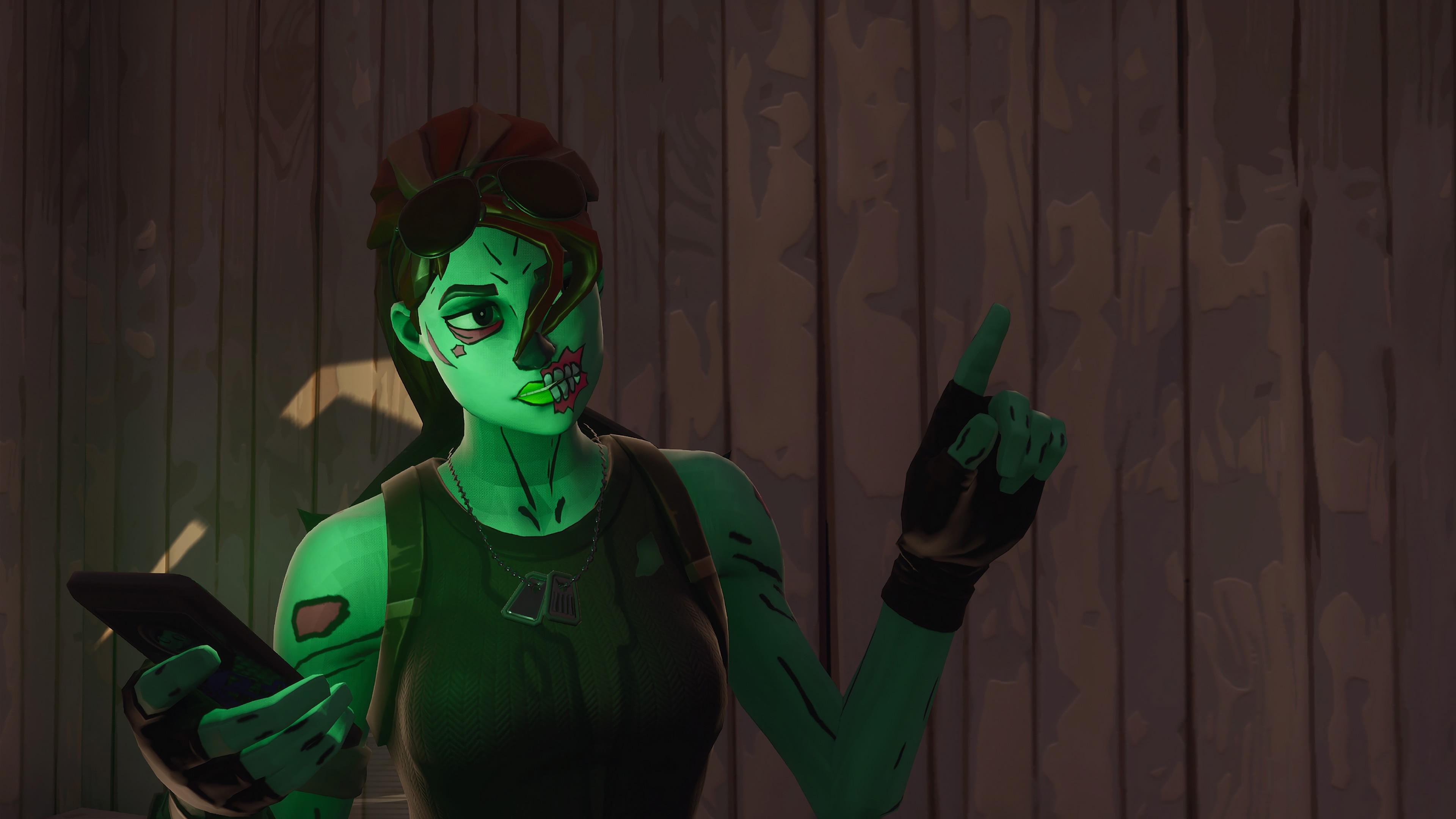 Fortnite Pink Ghoul Trooper Thumbnail Wallpapers