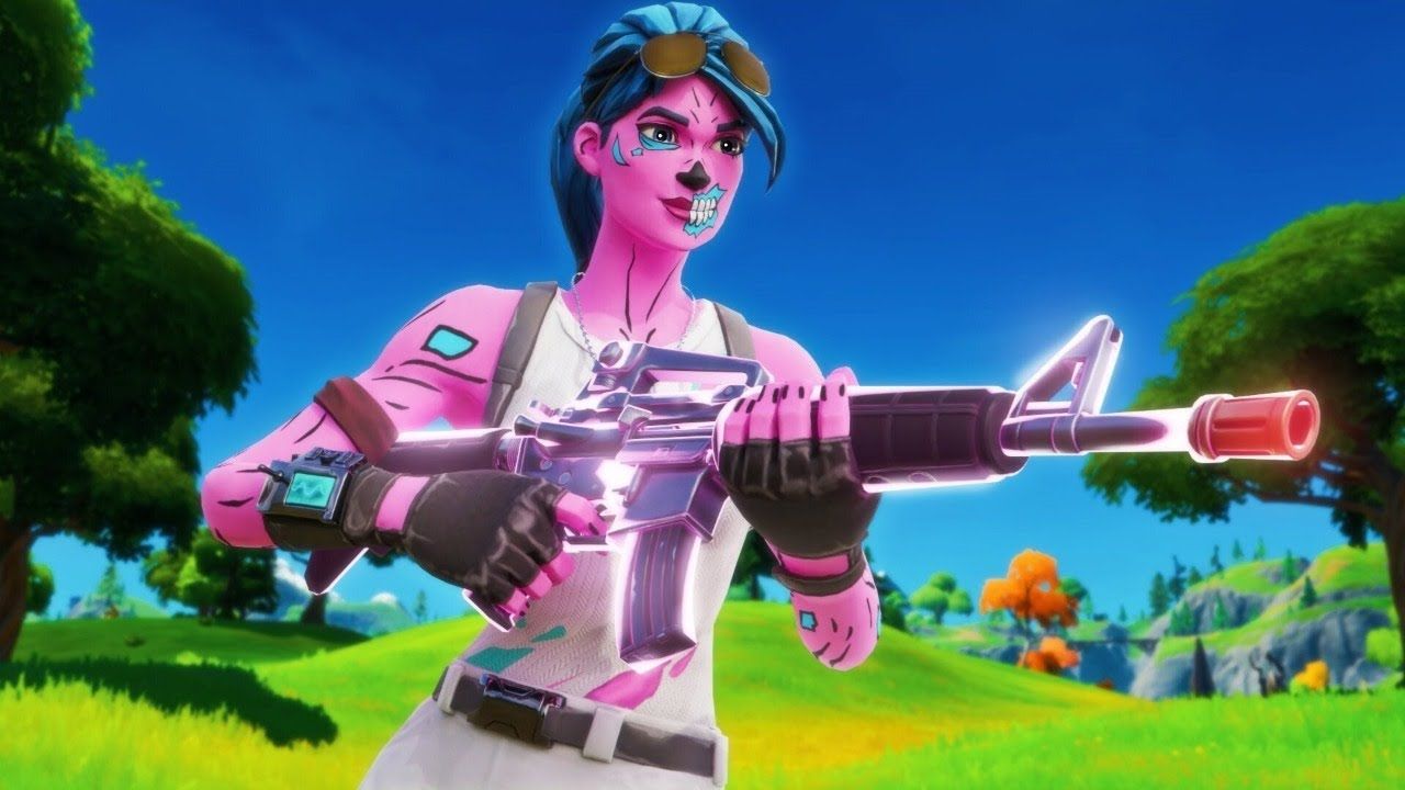 Fortnite Pink Ghoul Trooper Thumbnail Wallpapers