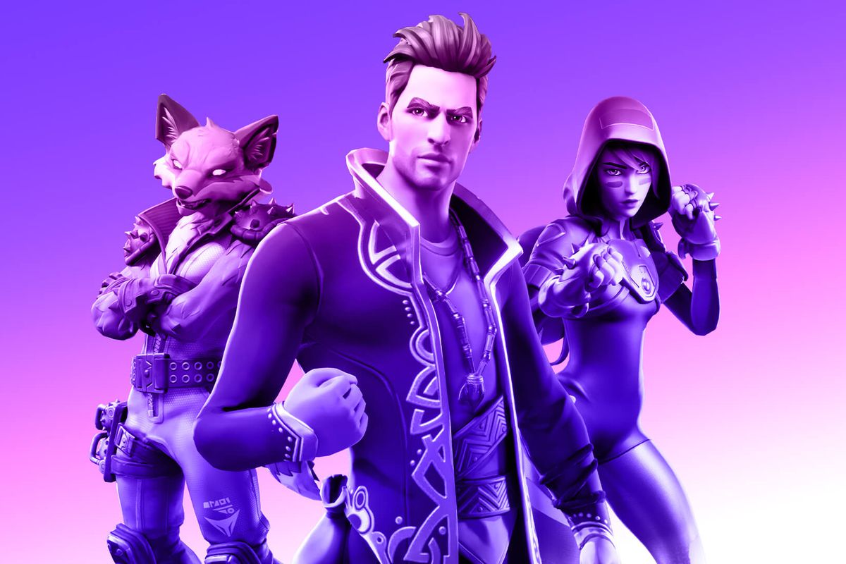 Fortnite Purple Background