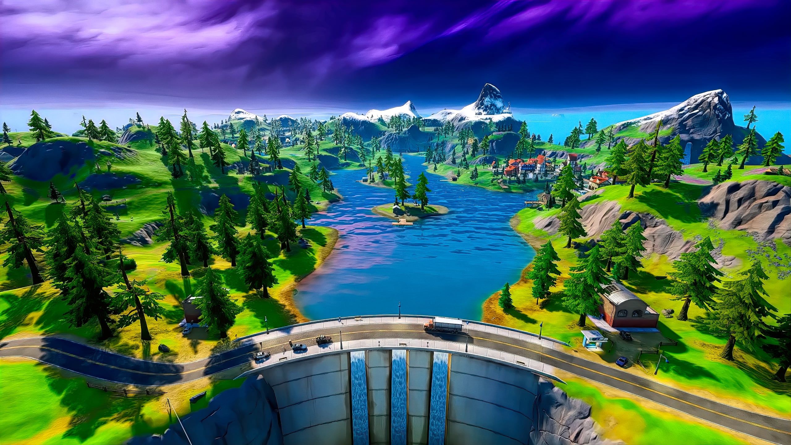 Fortnite Scenery Hd Wallpapers