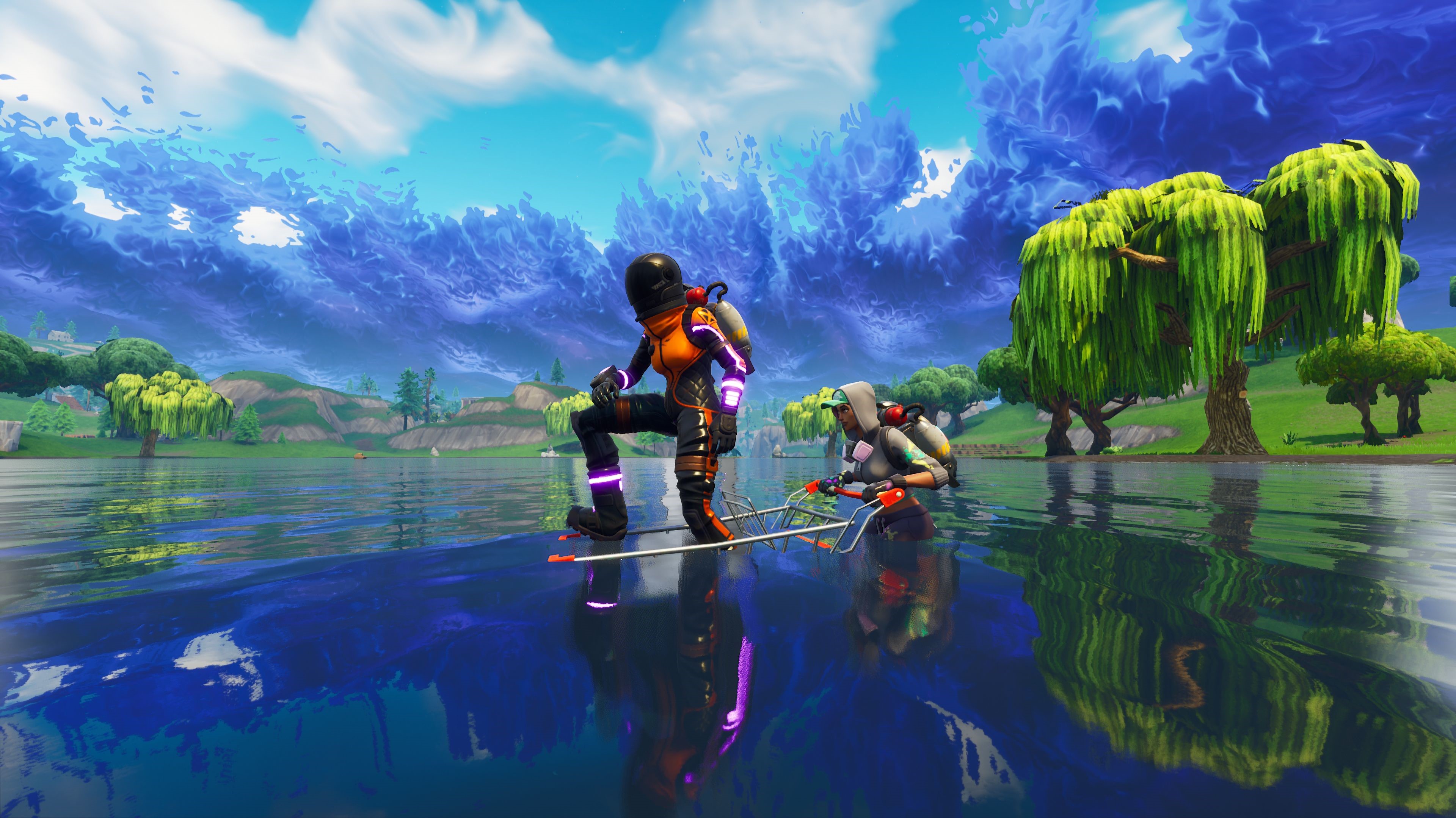 Fortnite Scenery Hd Wallpapers