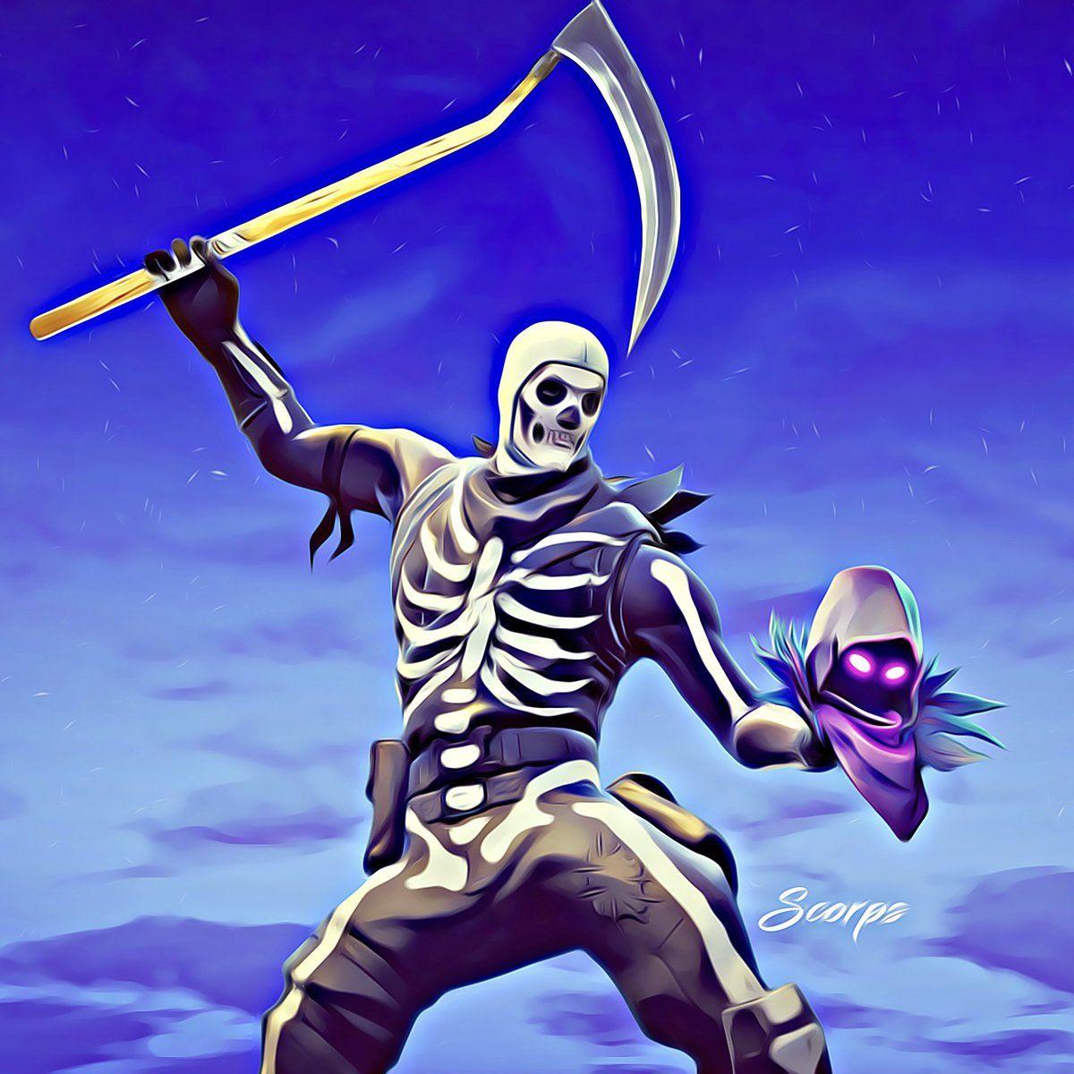 Fortnite Skull Trooper Wallpapers