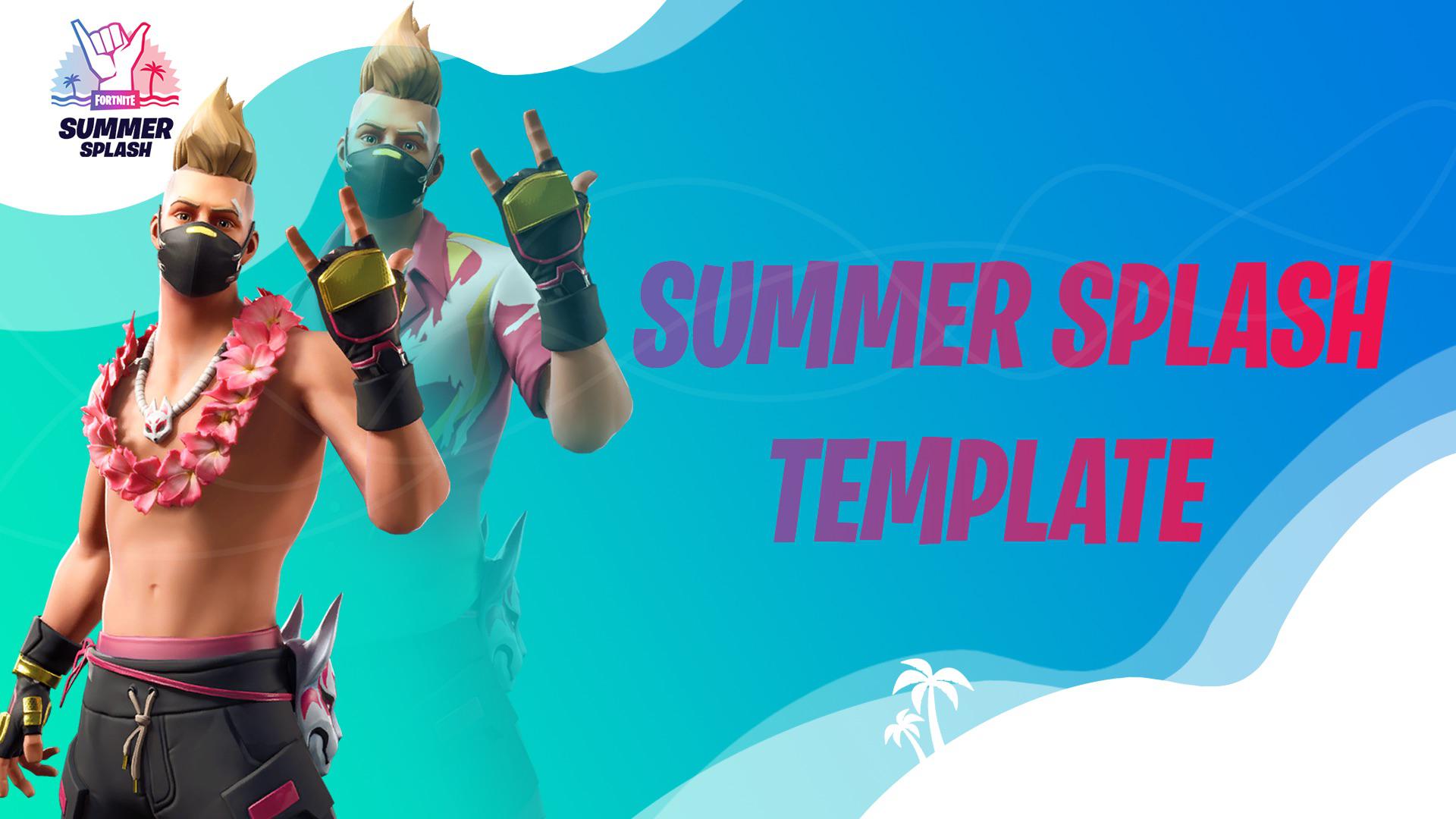 Fortnite Summer Background