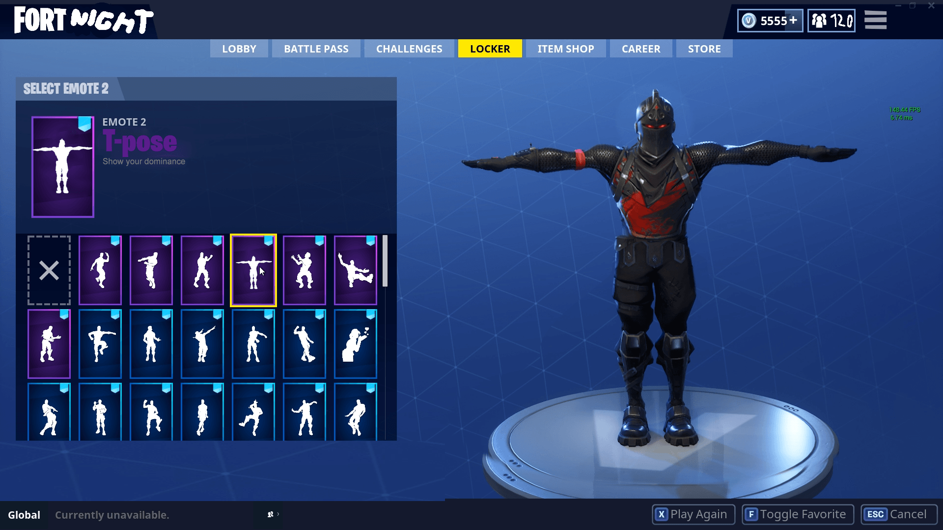 Fortnite T Pose Wallpapers