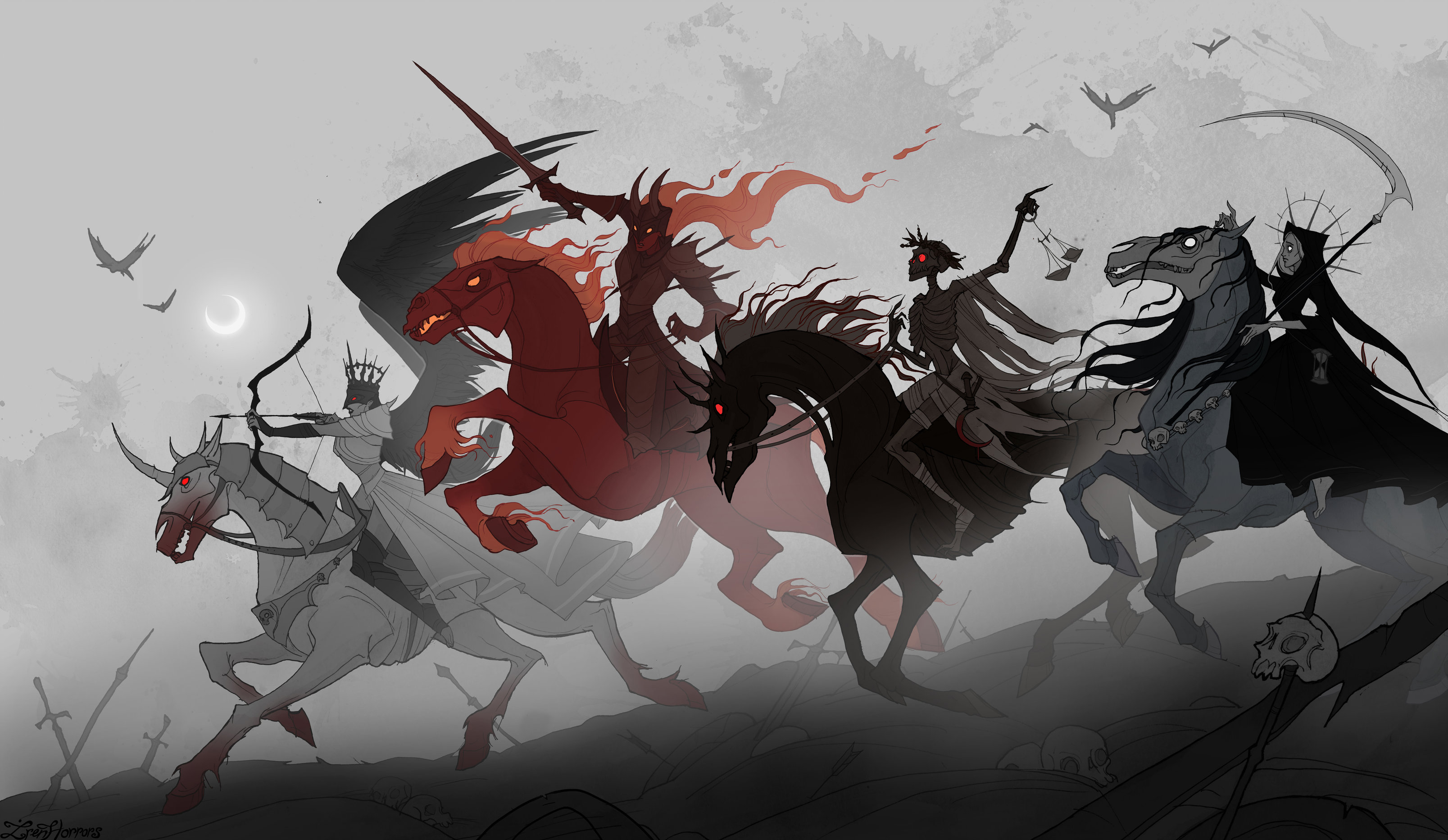 Four Horsemen Of The Apocalypse Wallpapers