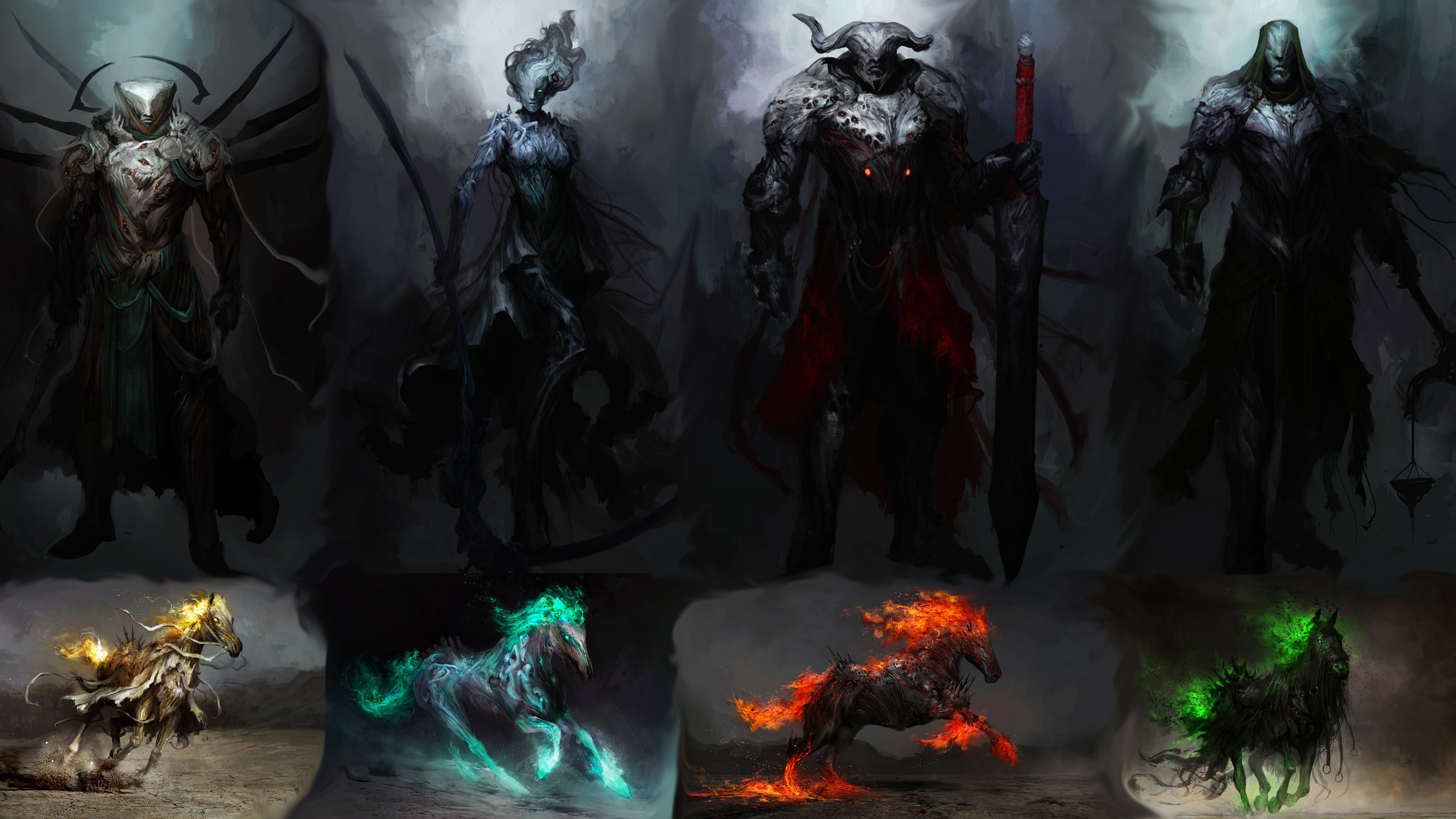 Four Horsemen Of The Apocalypse Wallpapers