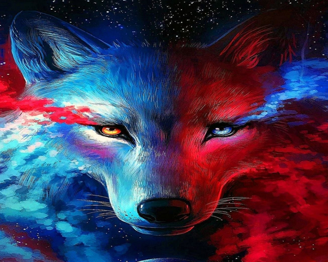 Fox And Wolf Wallpapers