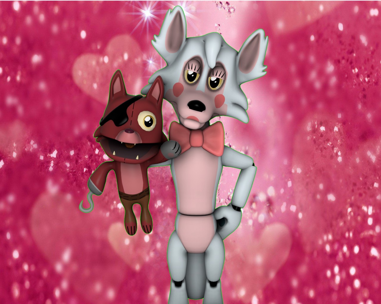 Foxy And Mangle Wallpapers