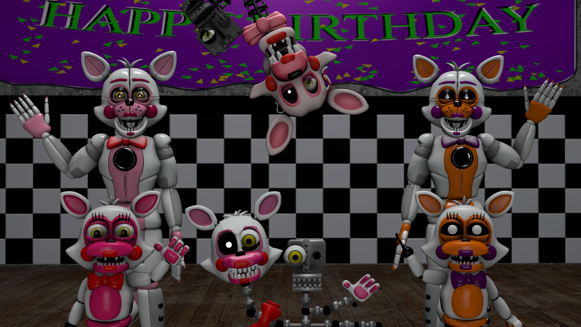 Foxy And Mangle Wallpapers