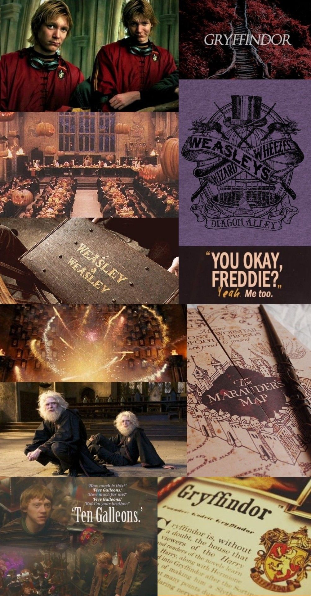 Fred And George Weasley Aesthetic Wallpapers