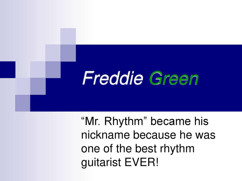 Freddie Green Wallpapers