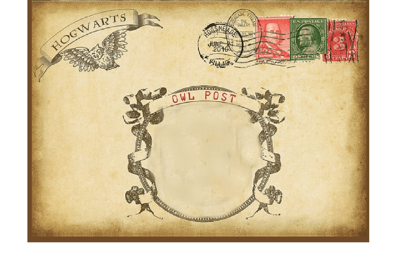 Free Printable Harry Potter Envelope Printable Wallpapers