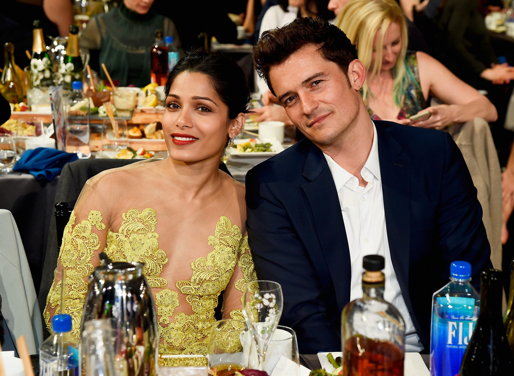 Freida Pinto And Orlando Bloom Needle In A Timestack Wallpapers